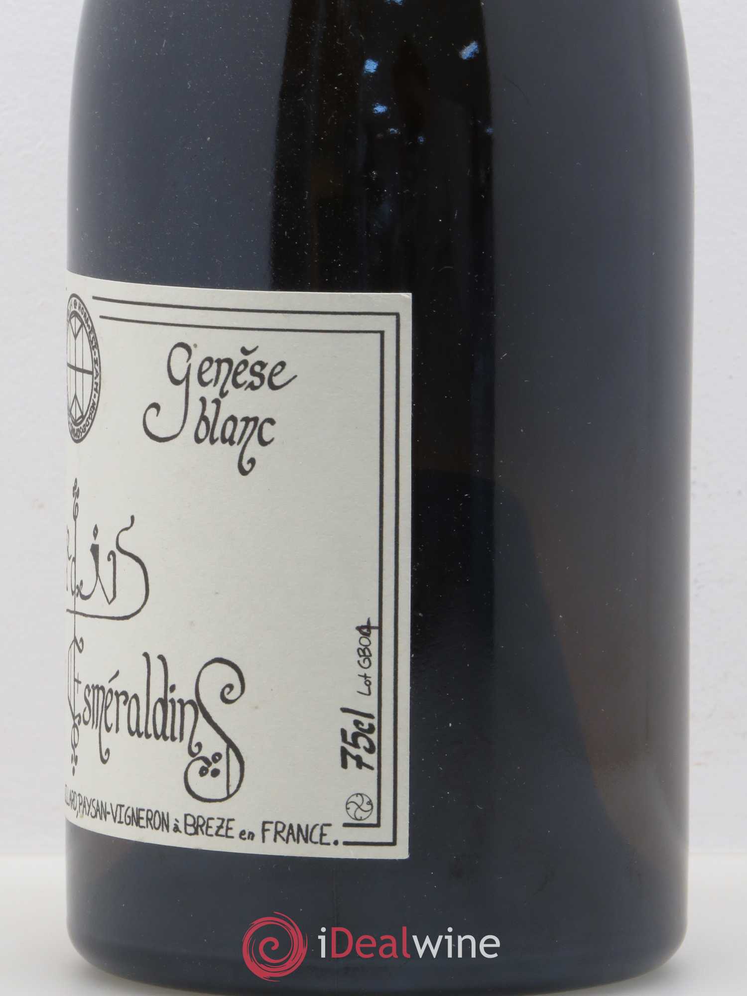 Vin de France Genèse blanc Les Jardins Esmeraldins 2004 - Posten von 1 Flasche - 1