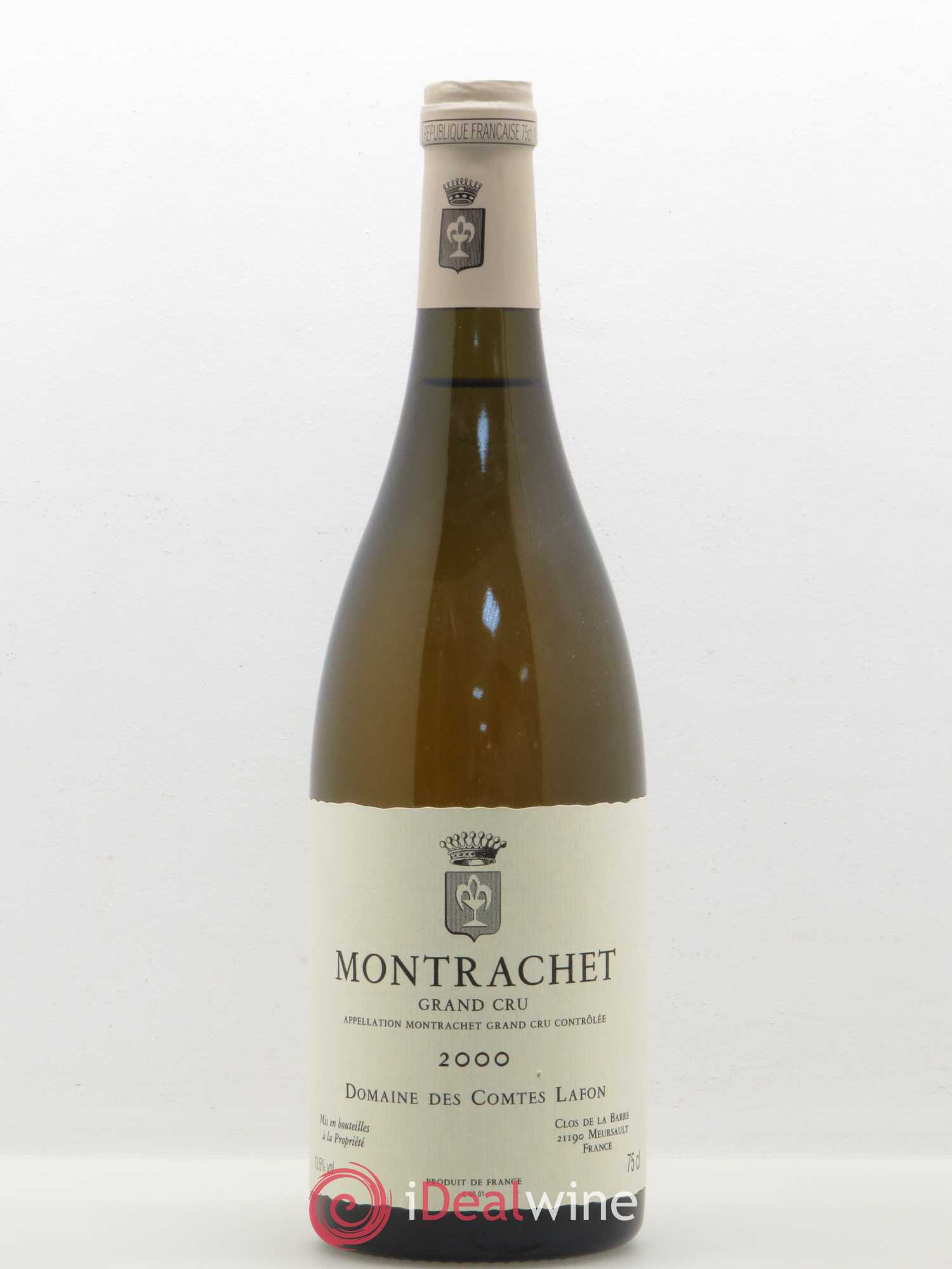 Montrachet Grand Cru Comtes Lafon (Domaine des) 2000 - Lot de 1 bouteille - 0