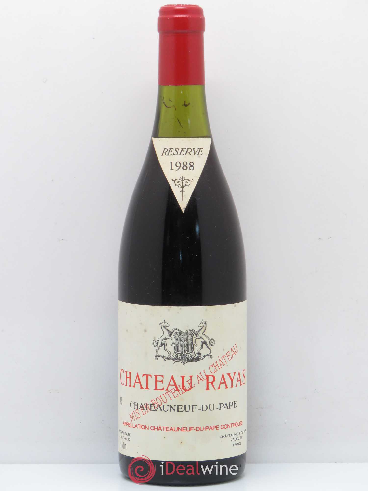 Châteauneuf-du-Pape Château Rayas Emmanuel Reynaud 1988 - Lot de 1 bouteille - 0