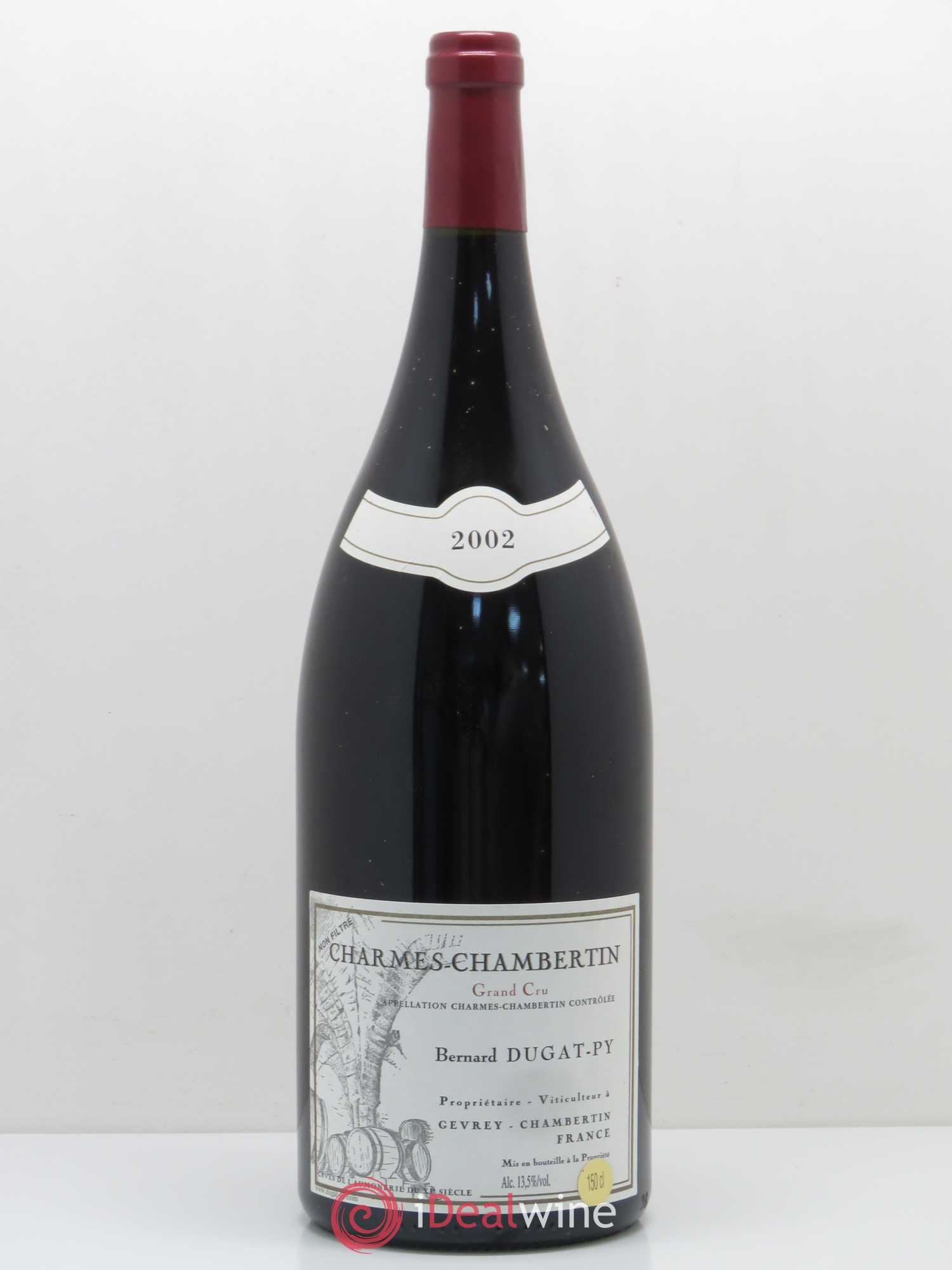 Charmes-Chambertin Grand Cru Dugat-Py 2002 - Lot de 1 magnum - 0
