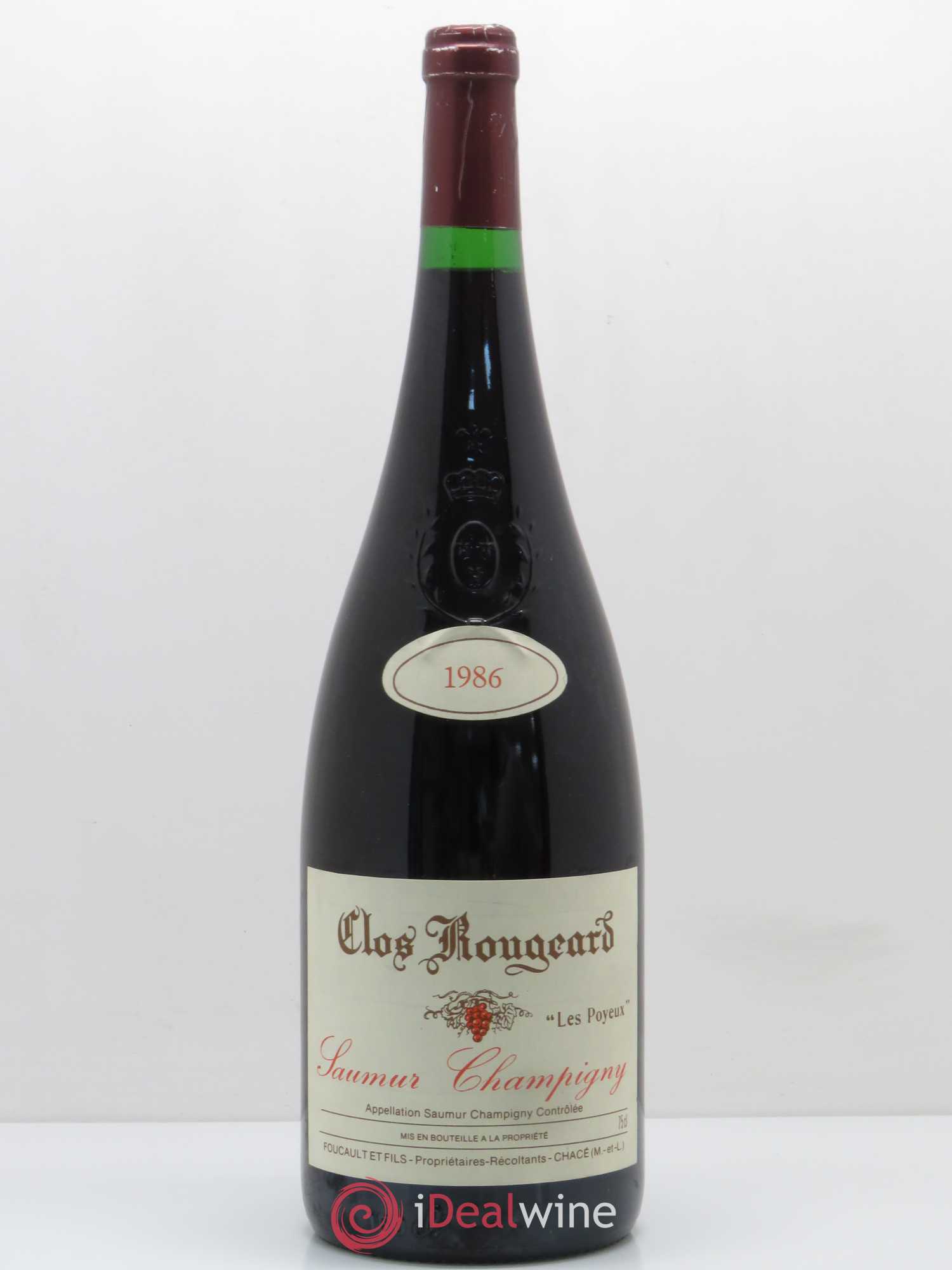 Saumur-Champigny Les Poyeux Clos Rougeard 1986 - Lot de 1 magnum - 0