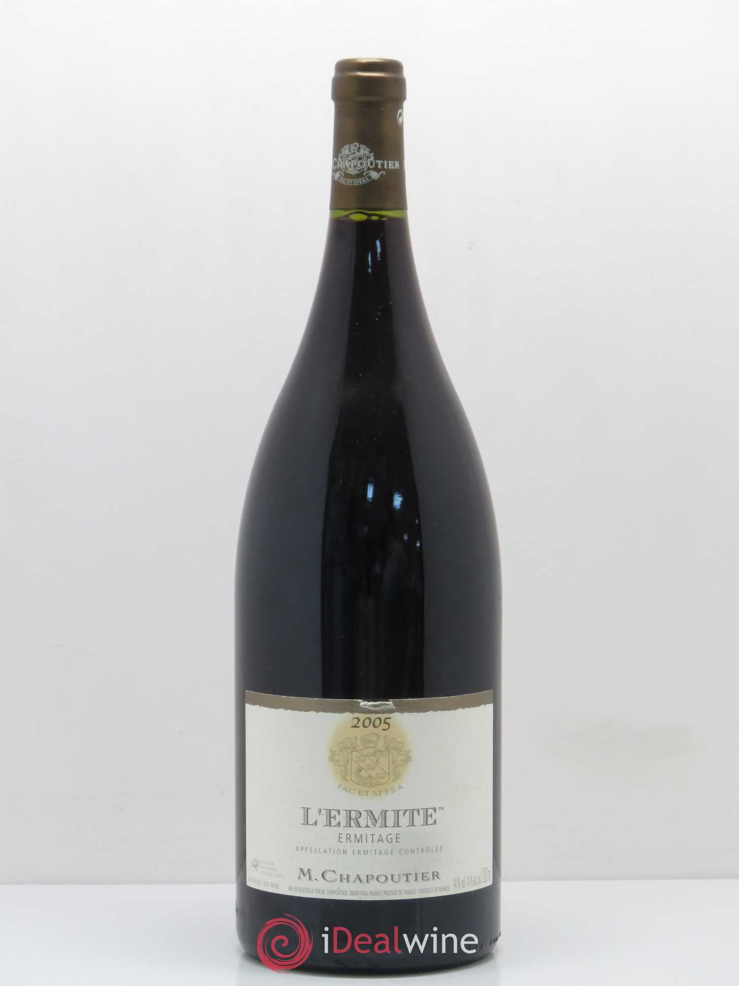 Hermitage Ermitage l'Ermite Chapoutier 2005 - Lot de 1 magnum - 0