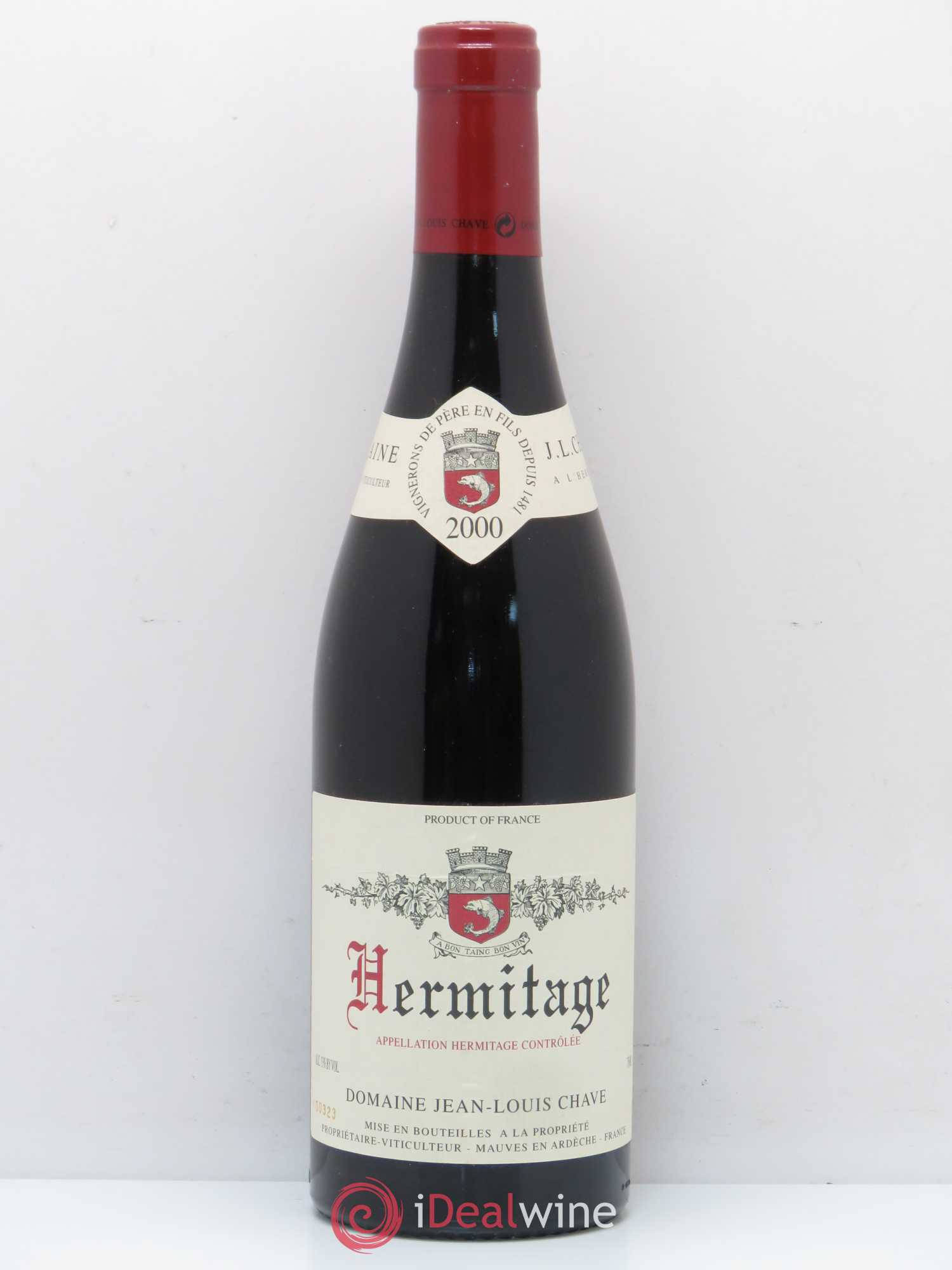Hermitage Jean-Louis Chave 2000 - Lot de 1 bouteille - 0