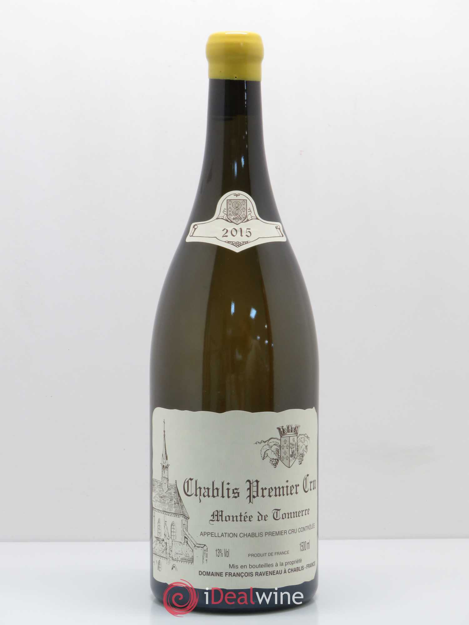 Chablis 1er Cru Montée de Tonnerre Raveneau (Domaine) 2015 - Lot de 1 magnum - 0