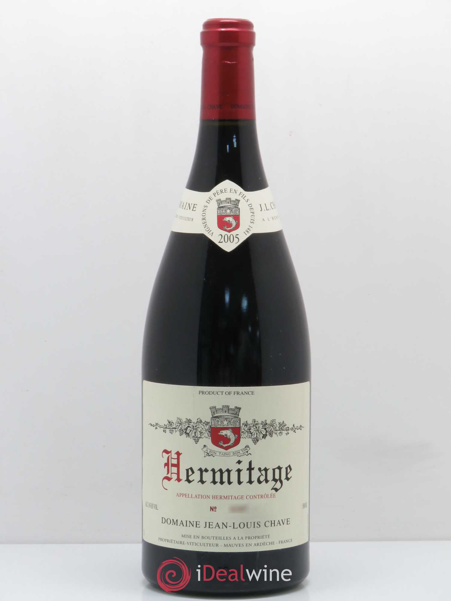 Hermitage Jean-Louis Chave 2005 - Lot de 1 magnum - 0
