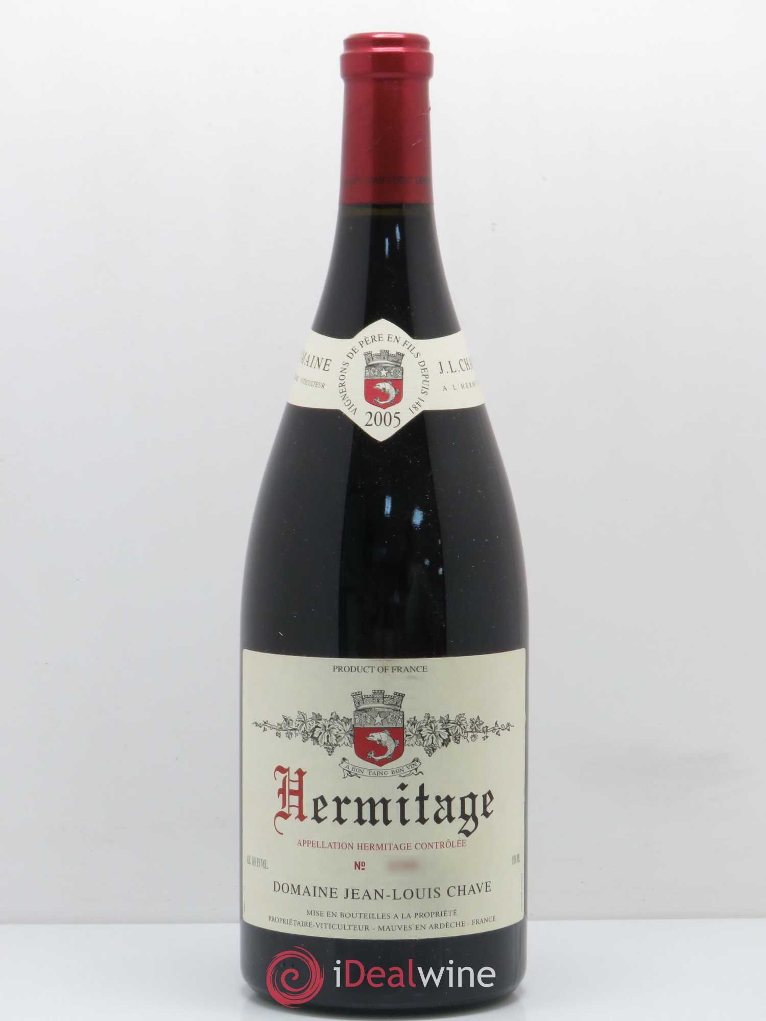 Hermitage Jean-Louis Chave 2005 - Lot de 1 magnum - 0