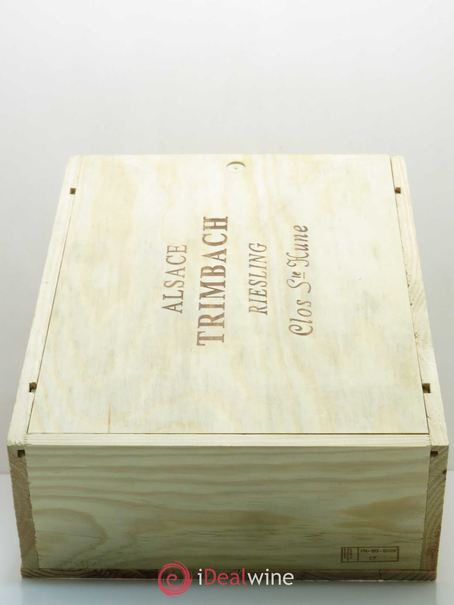 Alsace Riesling Clos Sainte-Hune Vendanges Tardives Trimbach (Domaine) Hors Choix 1989 - Lotto di 3 bottiglie - 3