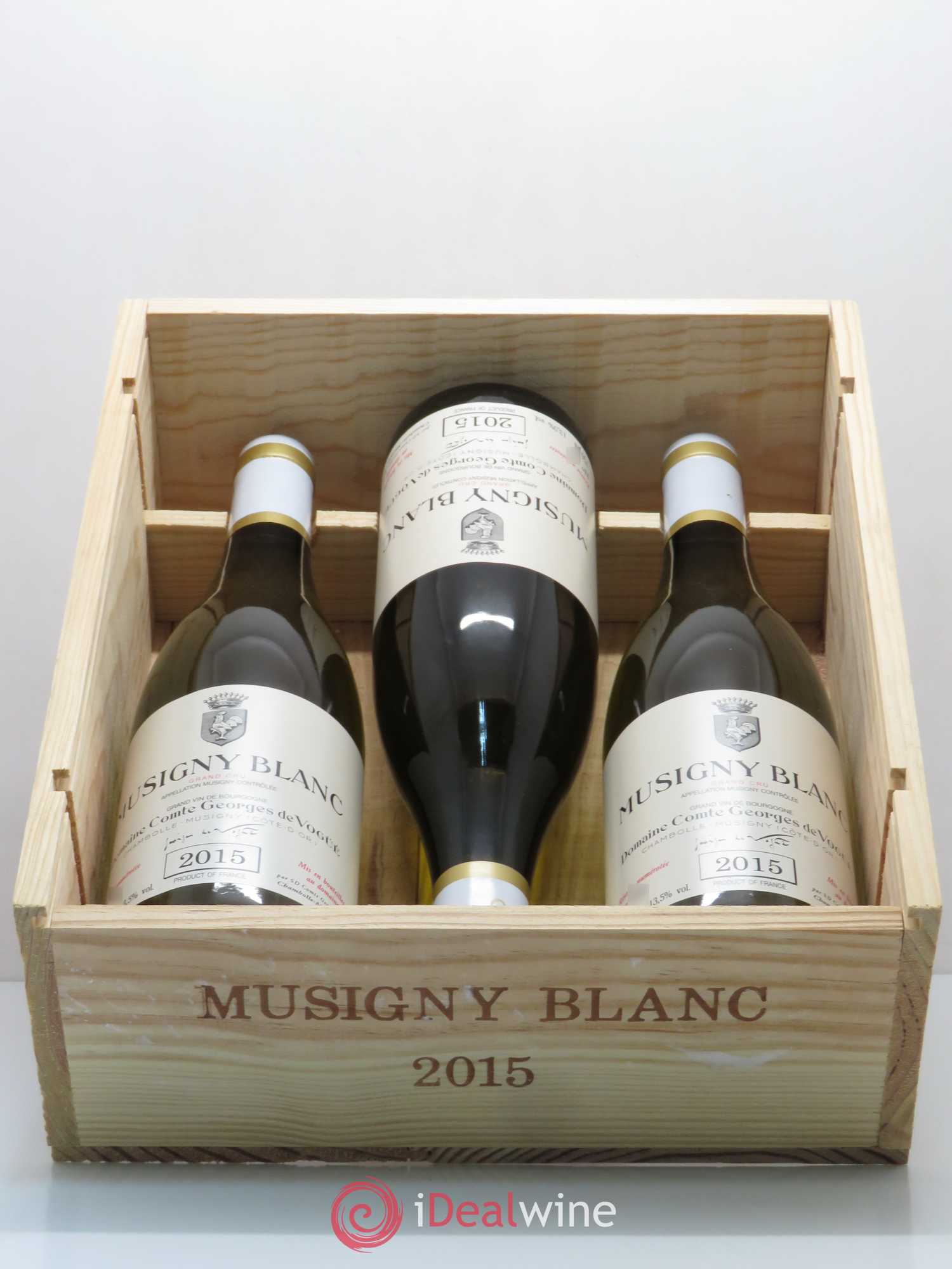 Musigny Grand Cru Comte Georges de Vogüé 2015 - Lot de 3 bouteilles - 3