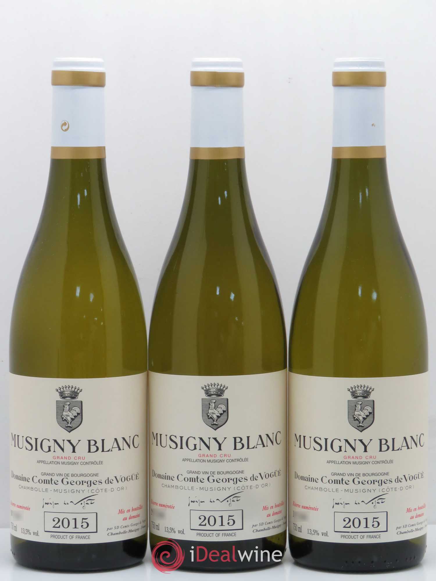 Musigny Grand Cru Comte Georges de Vogüé 2015 - Lot de 3 bouteilles - 0