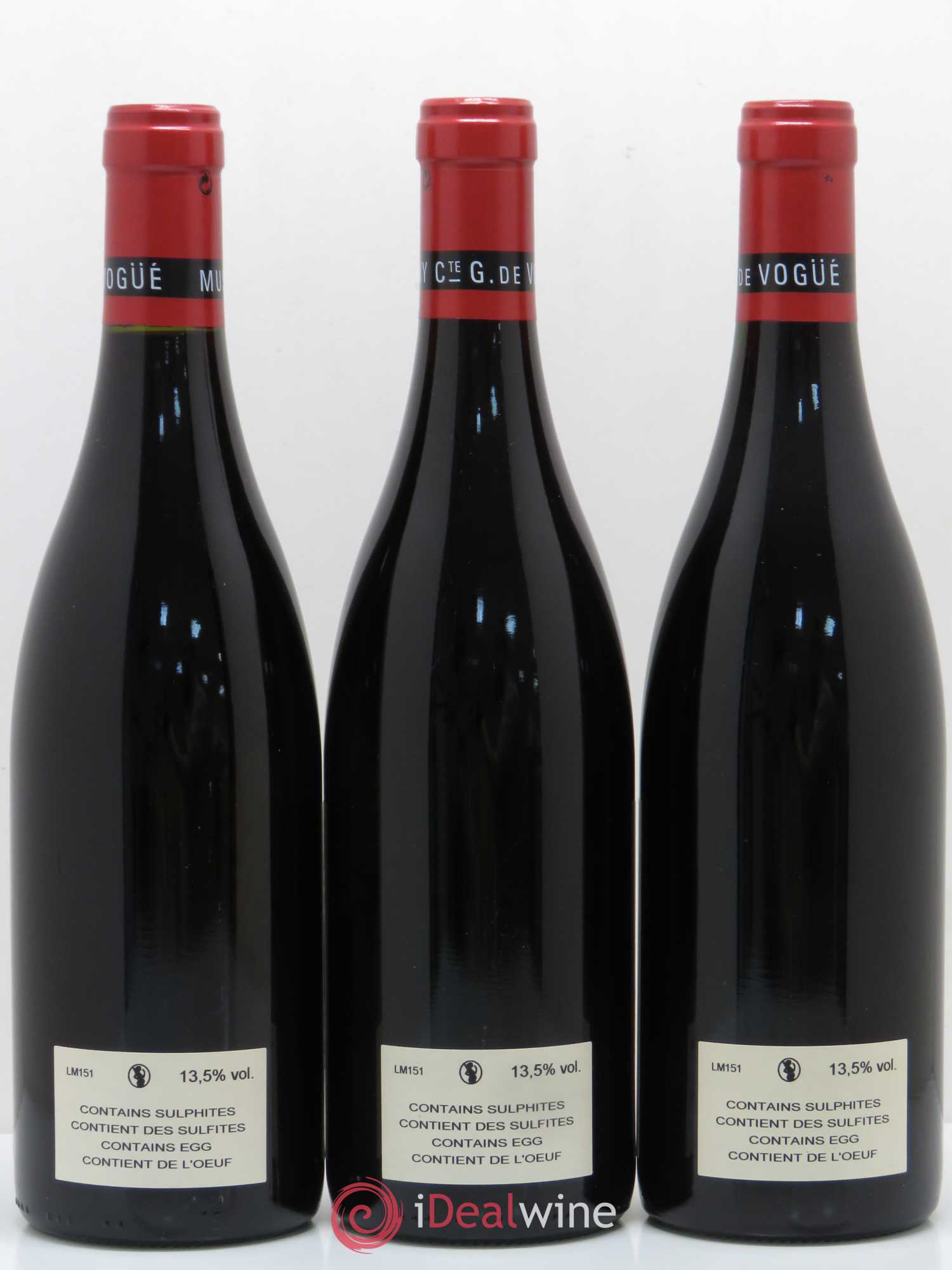 Musigny Grand Cru Cuvée Vieilles Vignes Comte Georges de Vogüé 2015 - Lot de 3 bouteilles - 1
