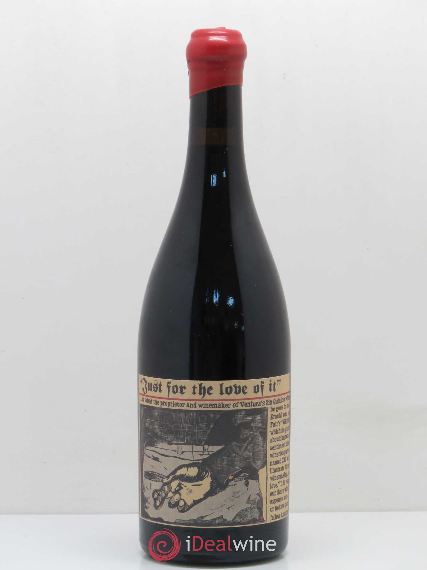 USA Ventura Californie Just for the Love of it Sine Qua Non 2002 - Posten von 1 Flasche - 0