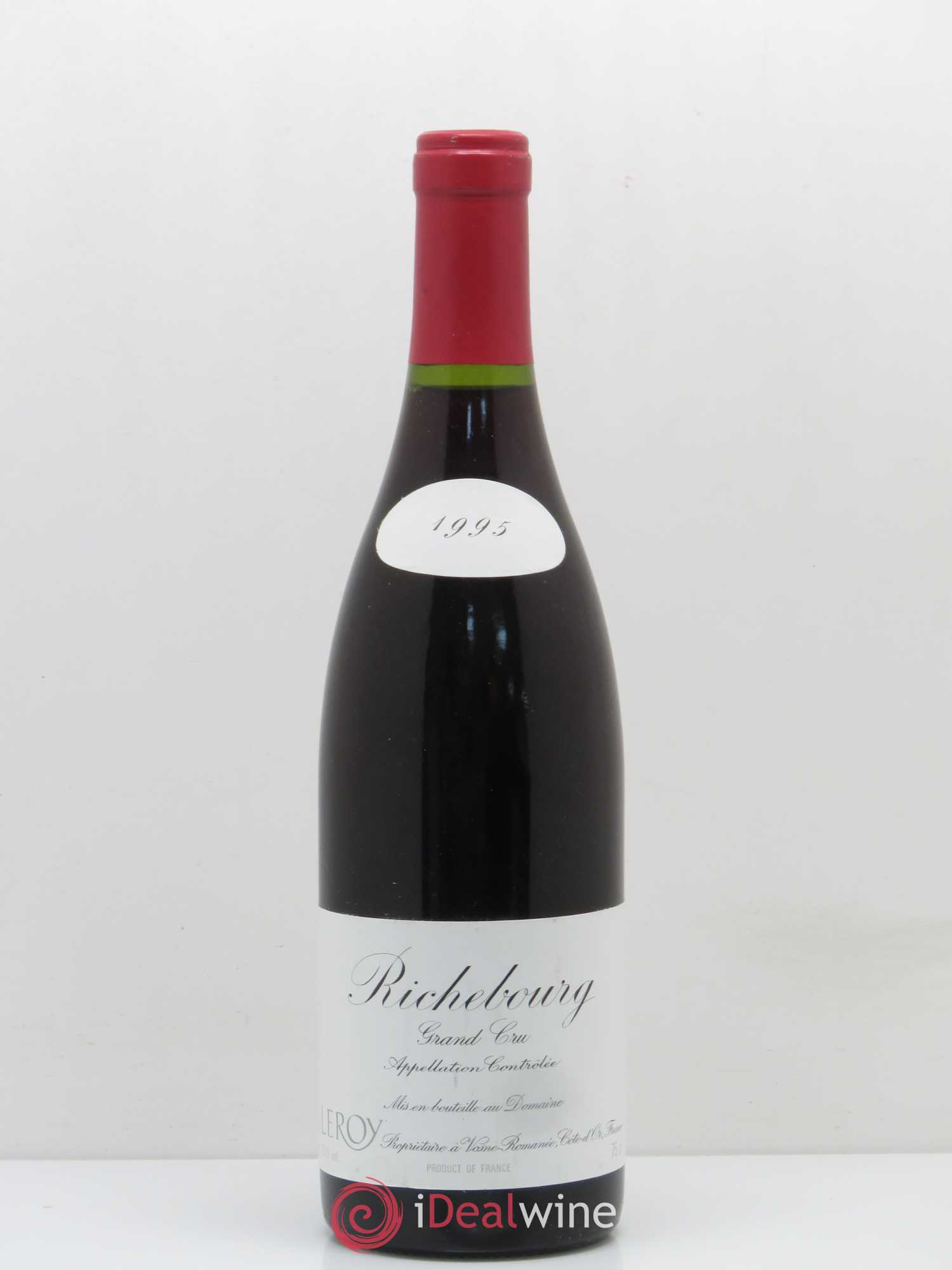 Richebourg Grand Cru Leroy (Domaine) 1995 - Lot de 1 bouteille - 0
