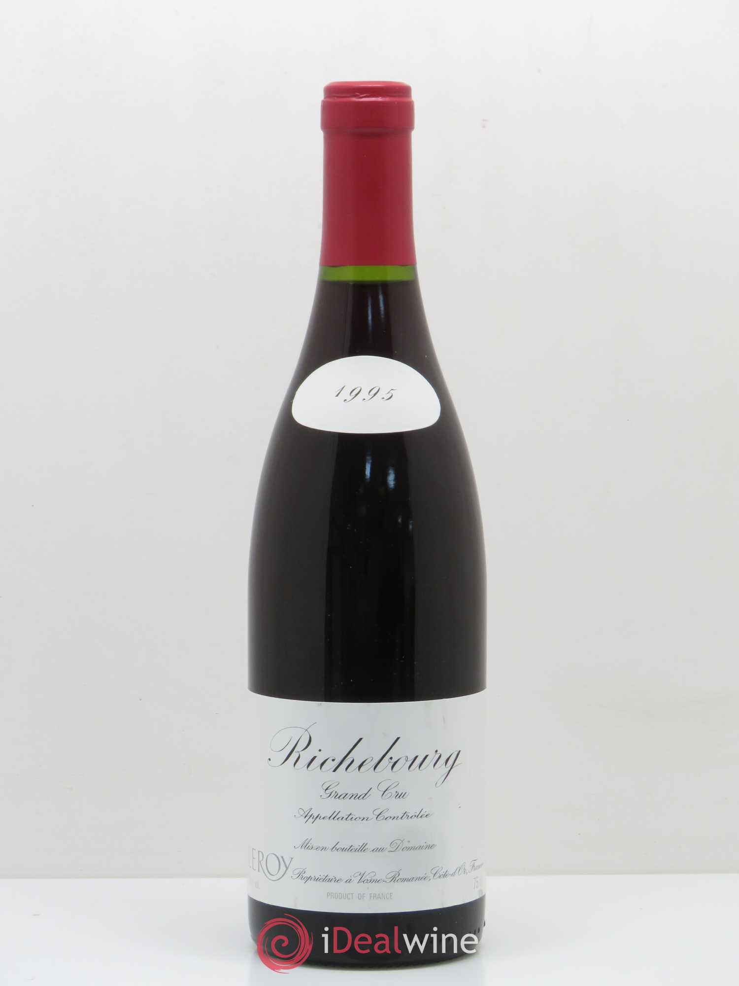 Richebourg Grand Cru Leroy (Domaine) 1995 - Lot de 1 bouteille - 0