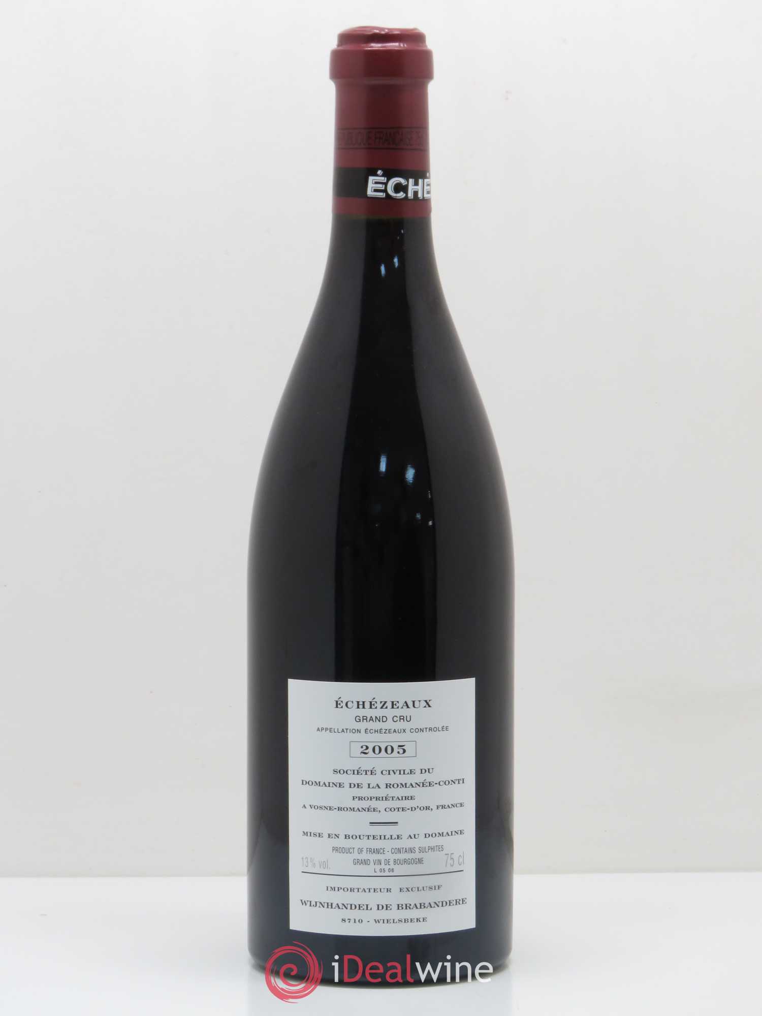 Echezeaux Grand Cru Domaine de la Romanée-Conti 2005 - Lot de 1 bouteille - 1
