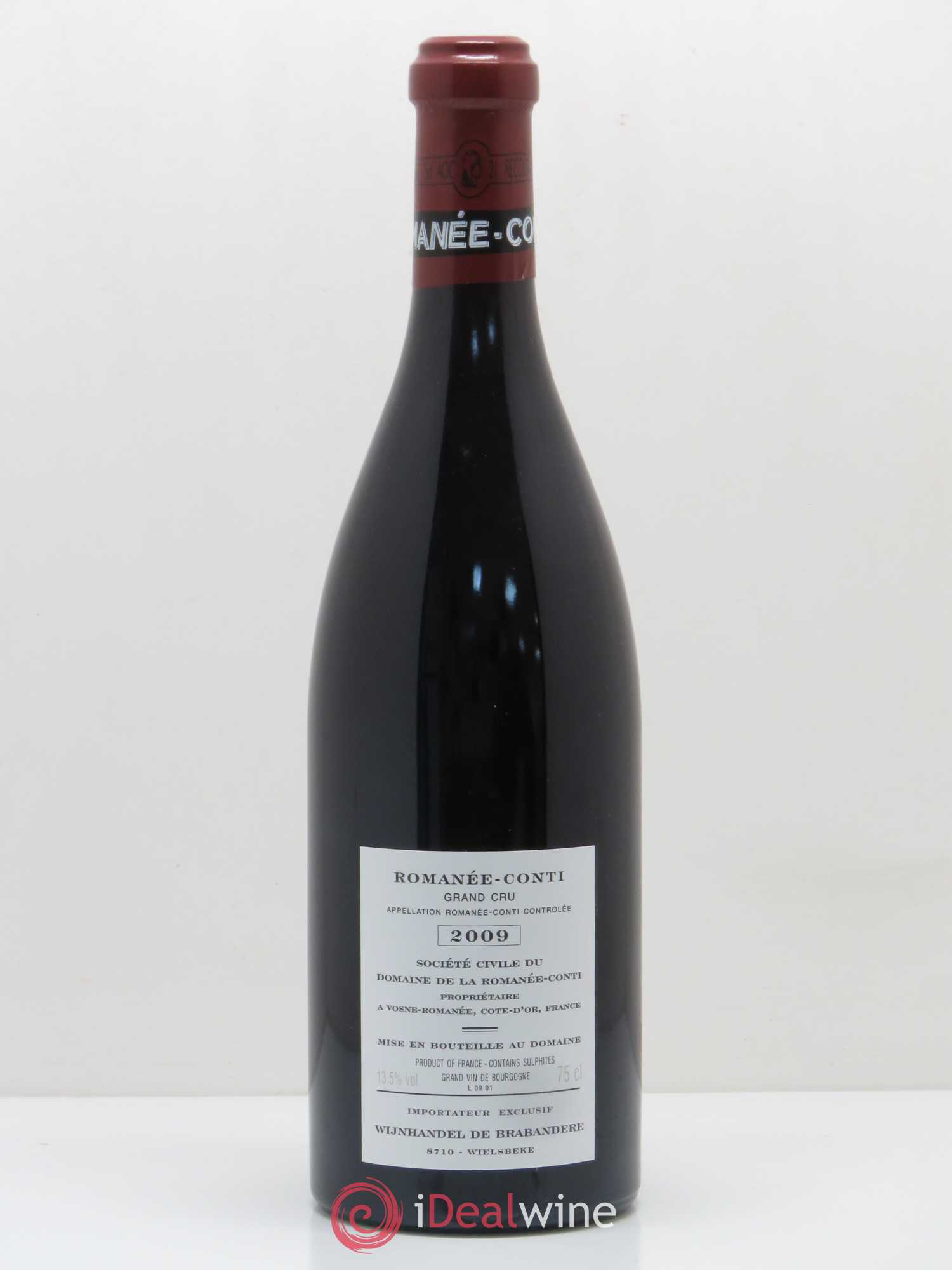 Romanée-Conti Grand Cru Domaine de la Romanée-Conti 2009 - Lot de 1 bouteille - 1