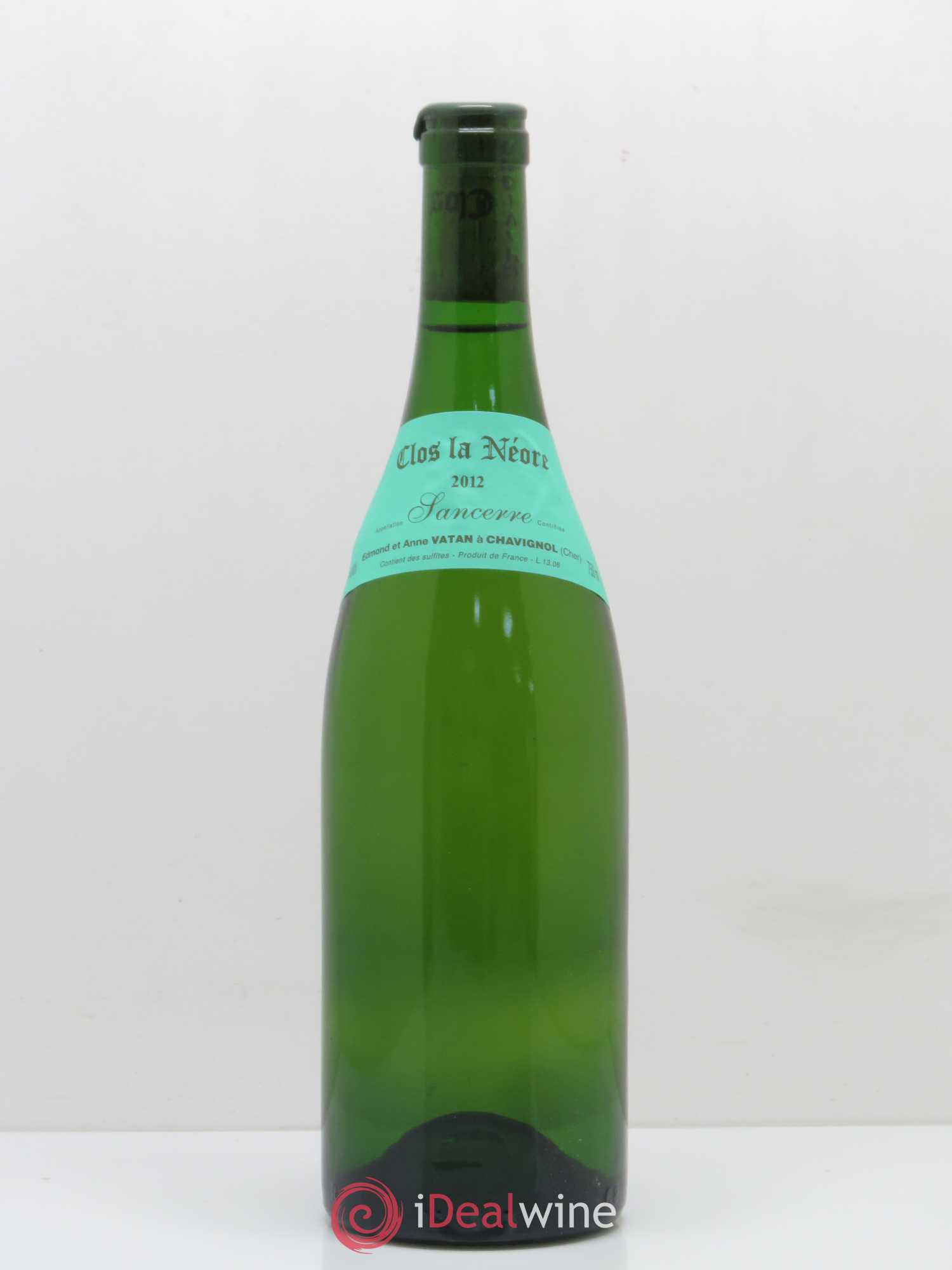 Sancerre Clos la Neore Edmond Vatan 2012 - Lot de 1 bouteille - 0