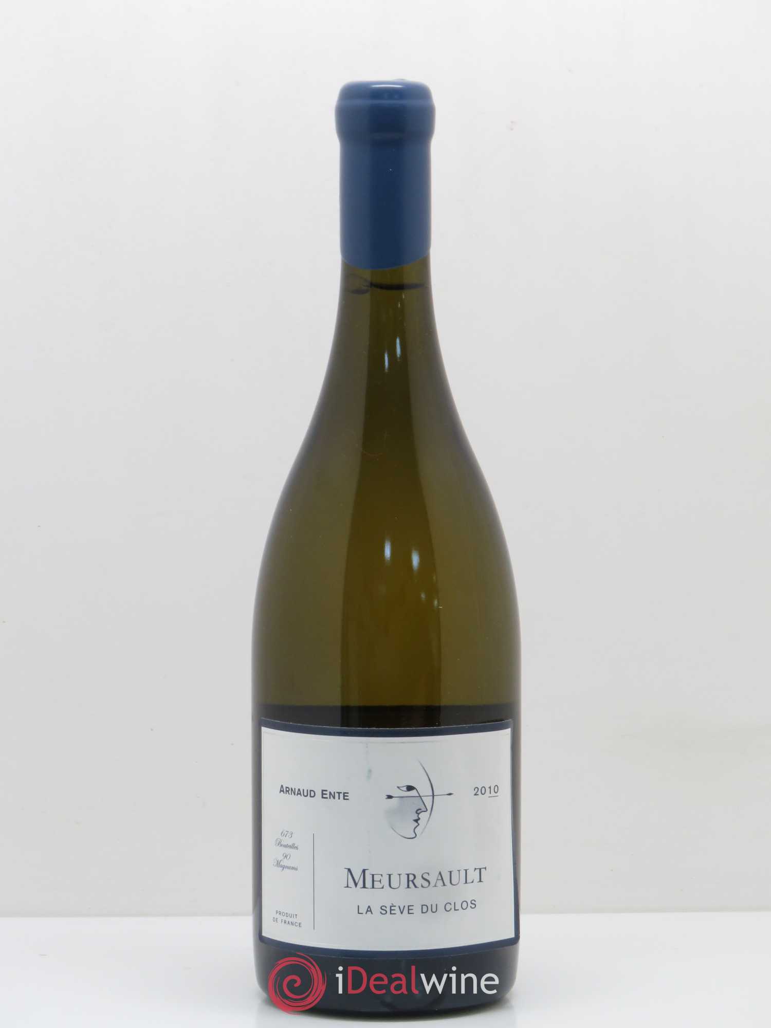 Meursault La Sève du Clos Arnaud Ente 2010 - Lot de 1 bouteille - 0