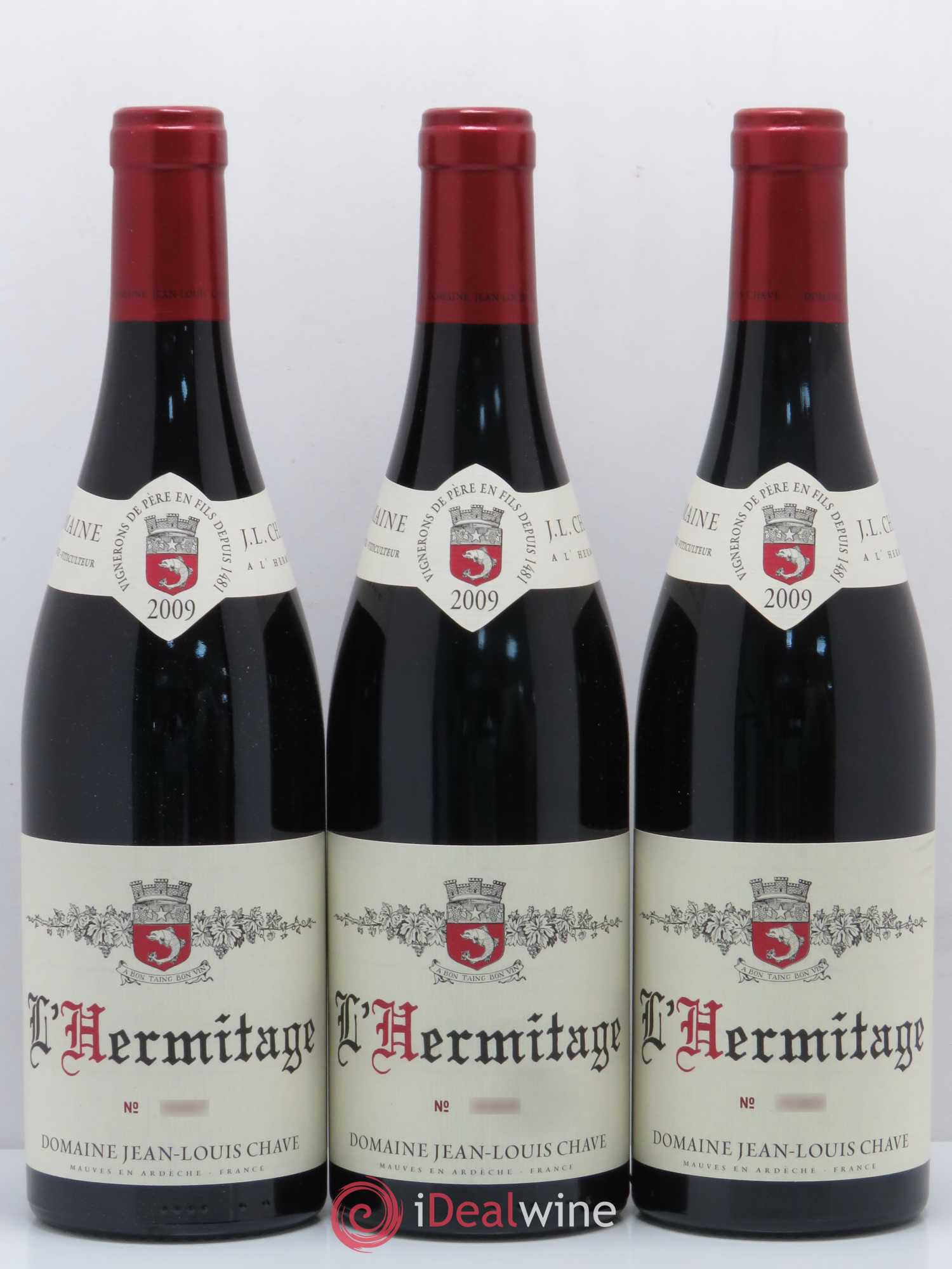 Hermitage Jean-Louis Chave 2009 - Lot de 12 bouteilles - 7