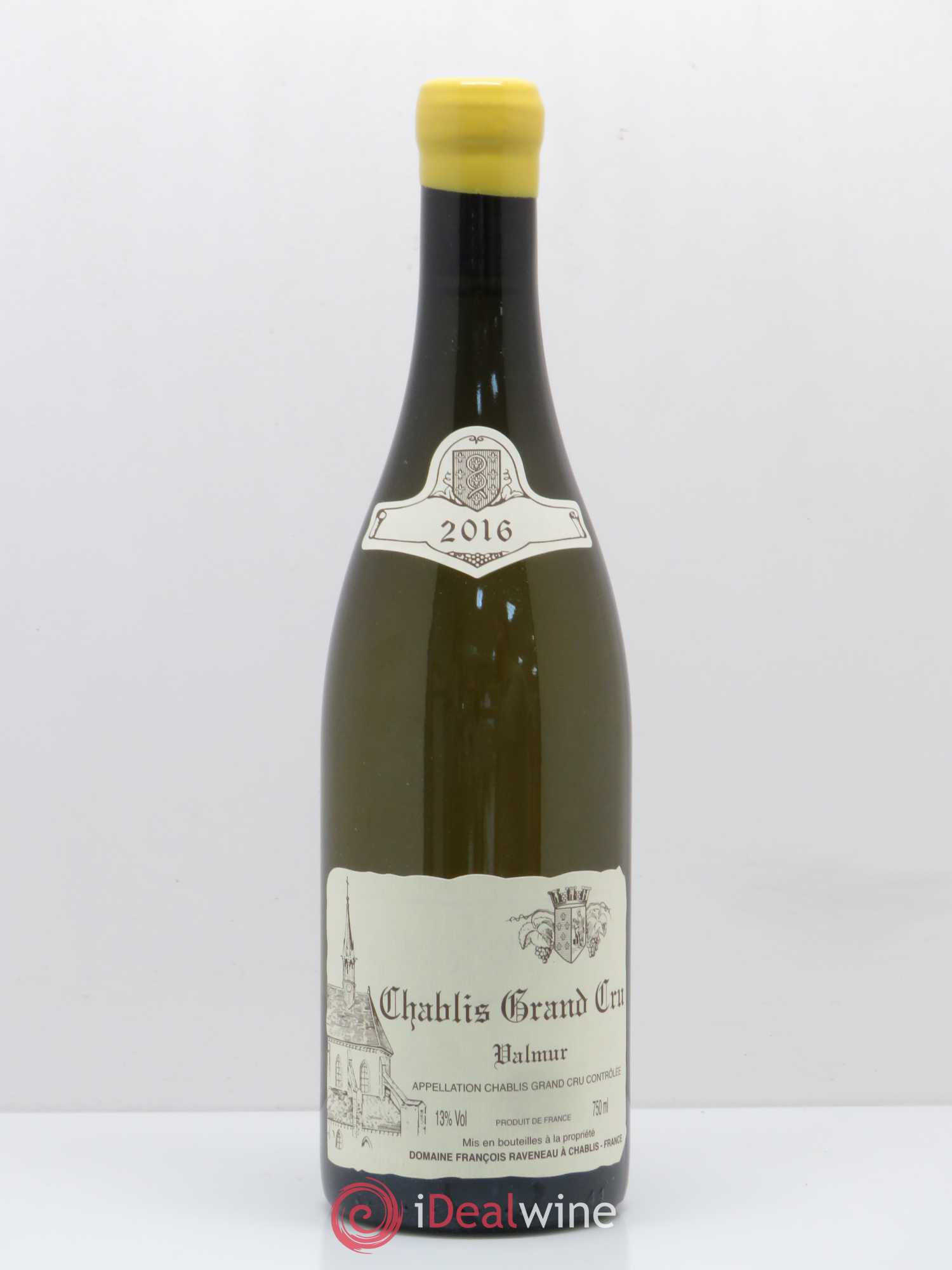 Chablis Grand Cru Valmur Raveneau (Domaine) 2016 - Lot de 1 bouteille - 0