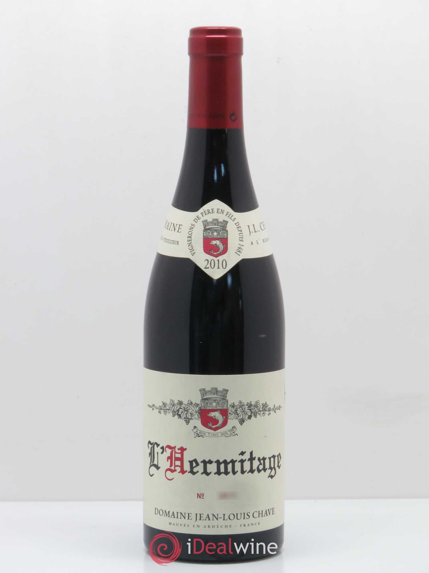 Hermitage Jean-Louis Chave 2010 - Lot de 1 bouteille - 0