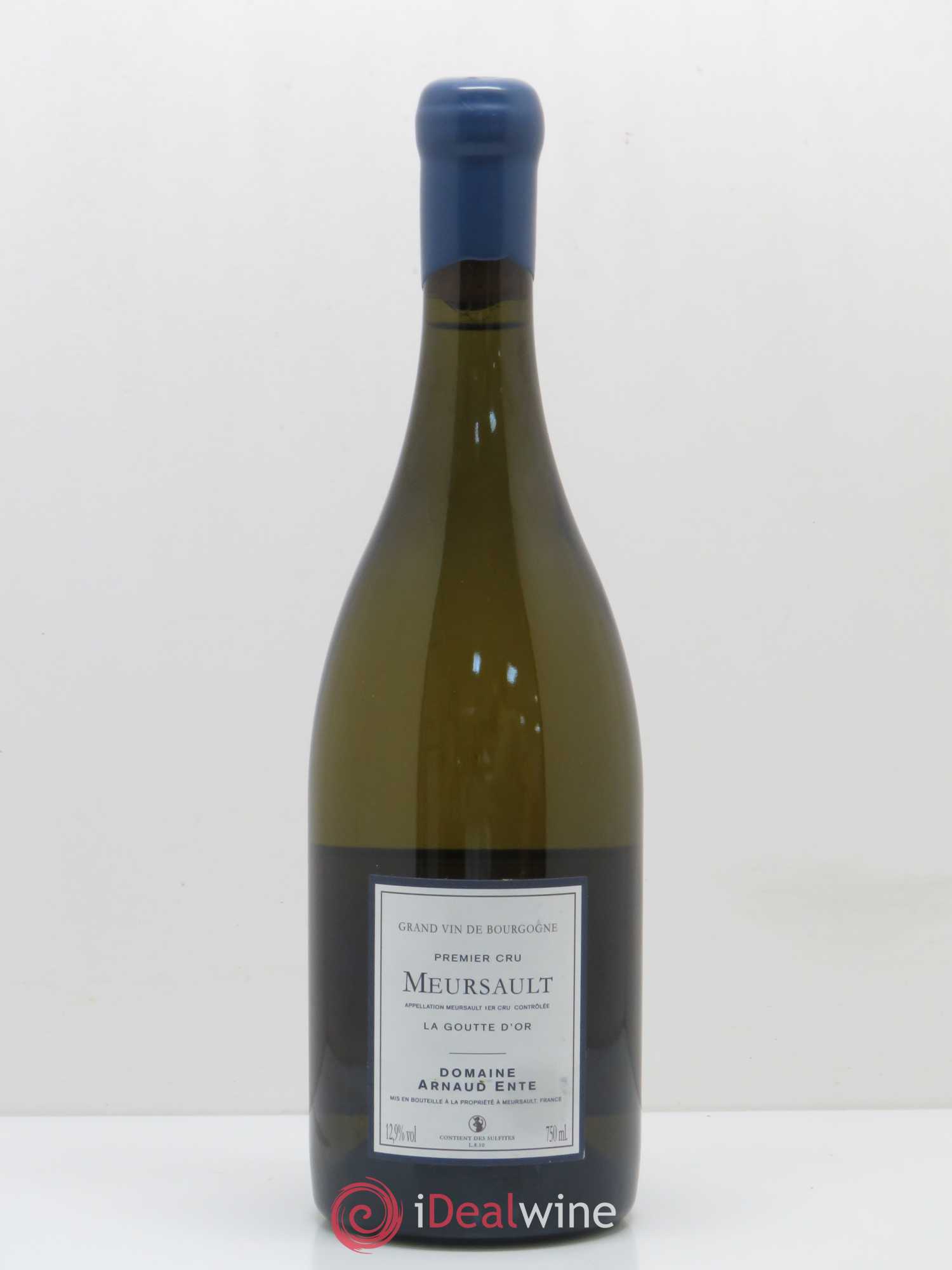 Meursault 1er Cru Goutte d'Or Arnaud Ente 2010 - Lot de 1 bouteille - 1