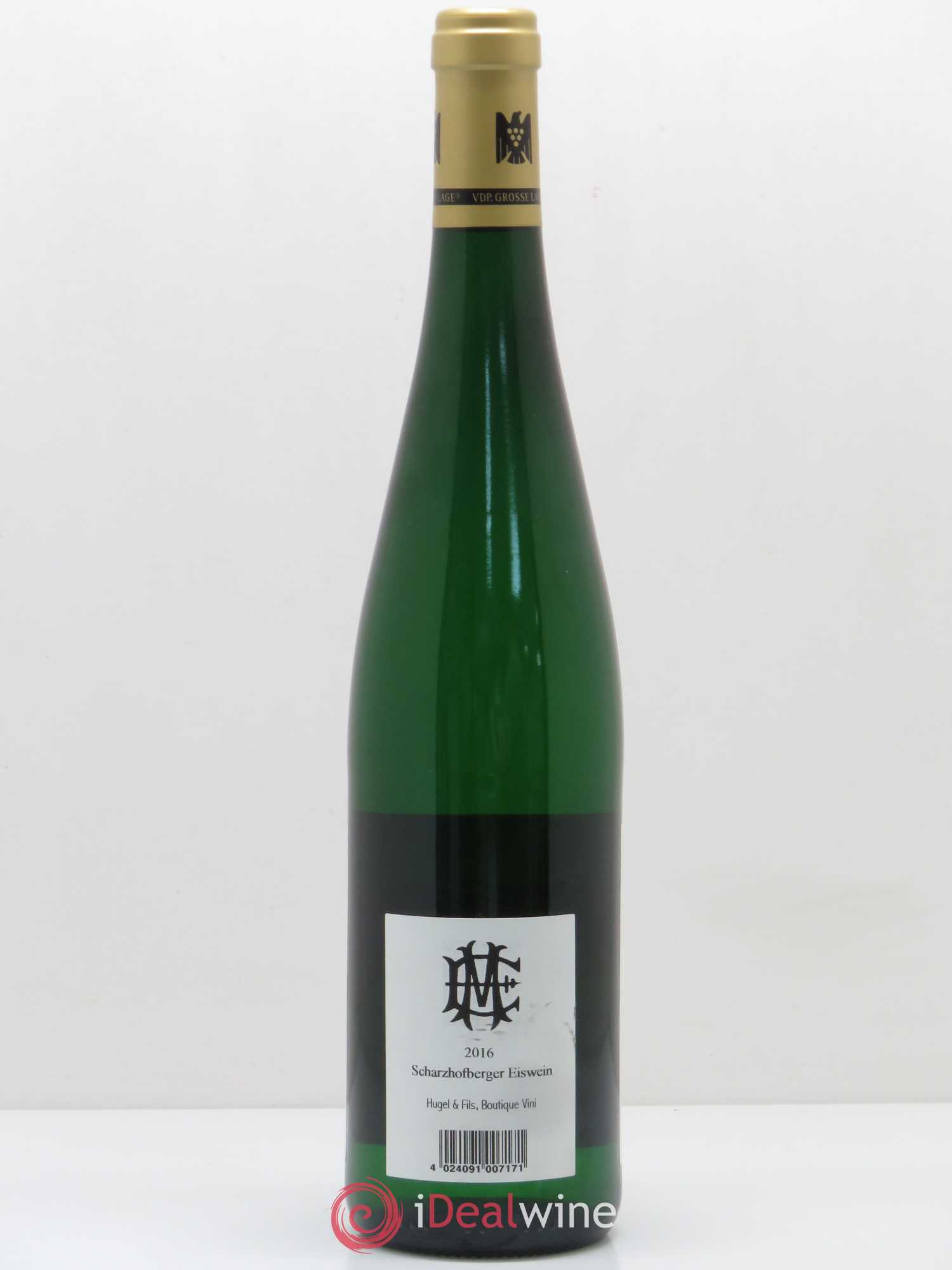 Riesling-Eiswein Scharzfofberger GK AP0717 Egon Muller 2016 - Posten von 1 Flasche - 1