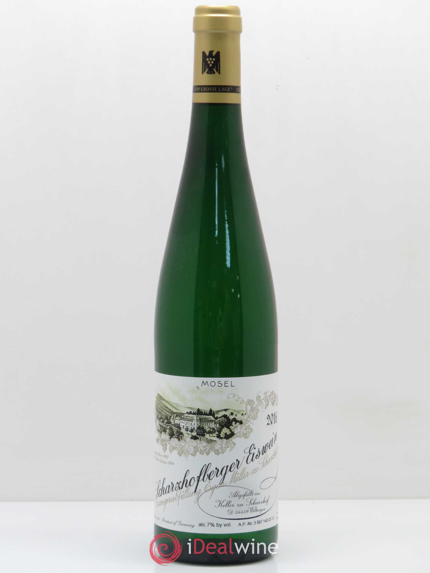 Riesling-Eiswein Scharzfofberger GK AP0717 Egon Muller 2016 - Posten von 1 Flasche - 0