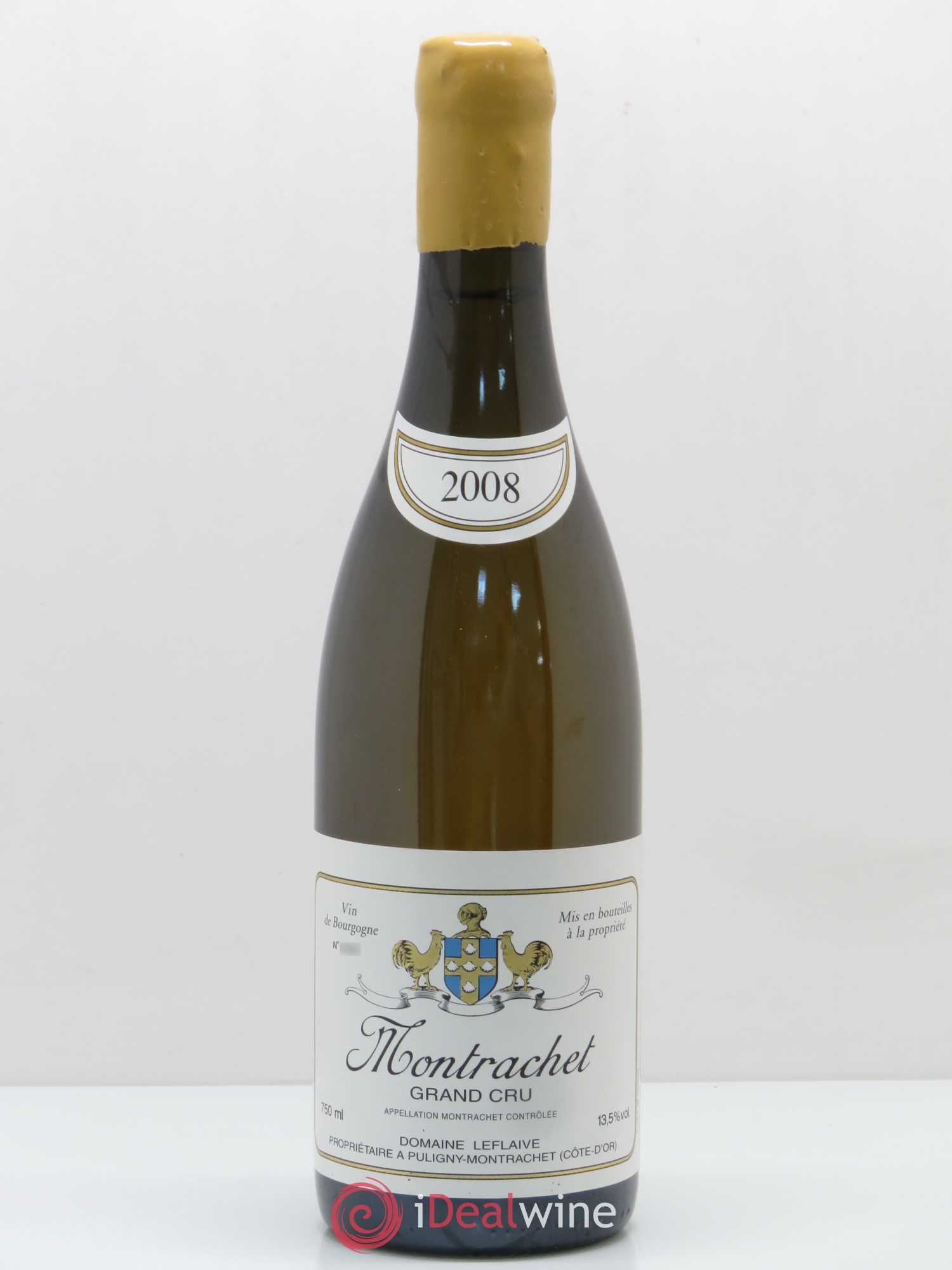 Montrachet Grand Cru Leflaive (Domaine) 2008 - Lot de 1 bouteille - 0