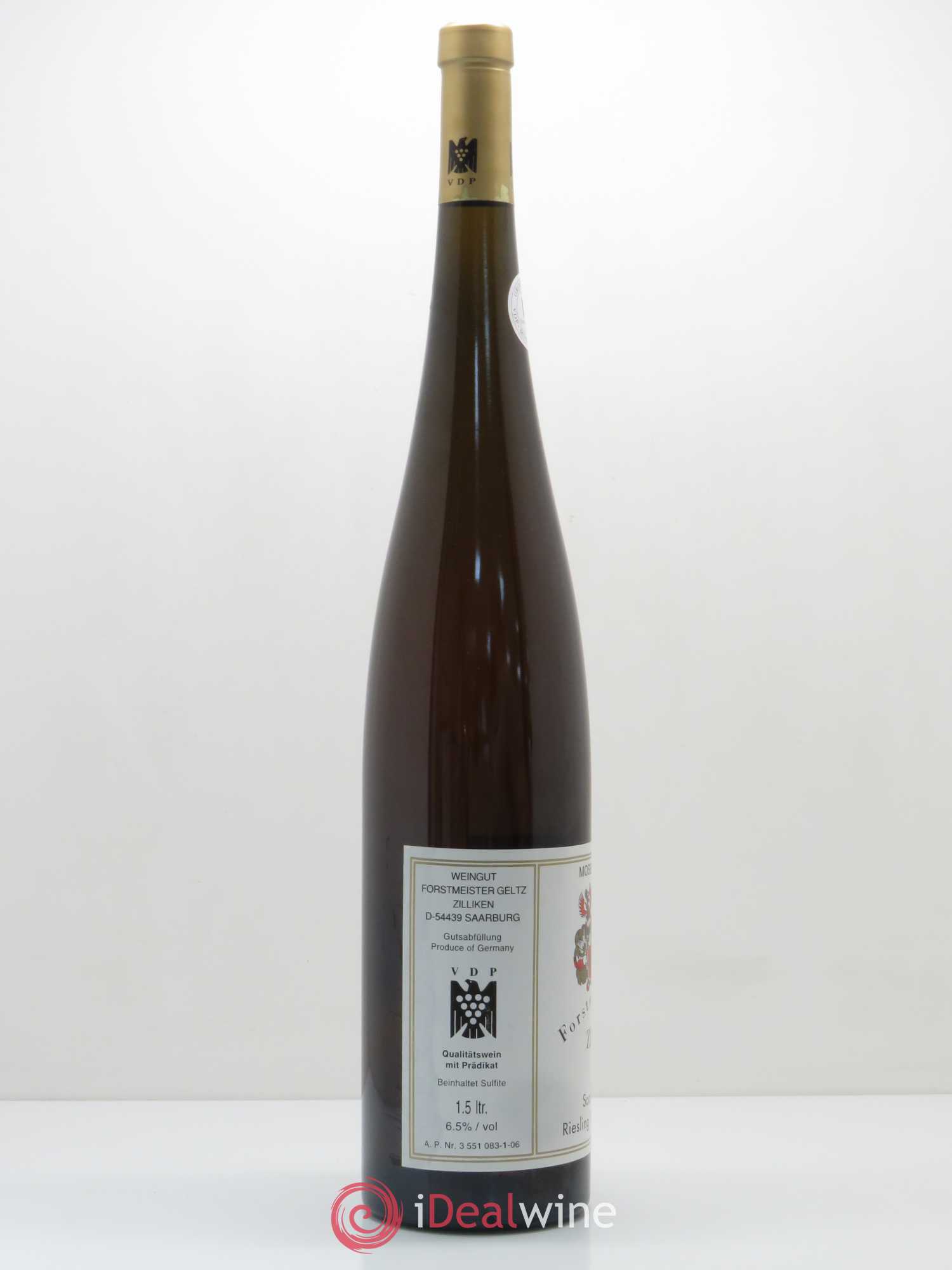 Riesling Saarburger Rausch Trockenbeerenauslese LGK Versteigerung AP0106 Formeister Geltz Zilliken 2005 - Posten von 1 Magnum - 1