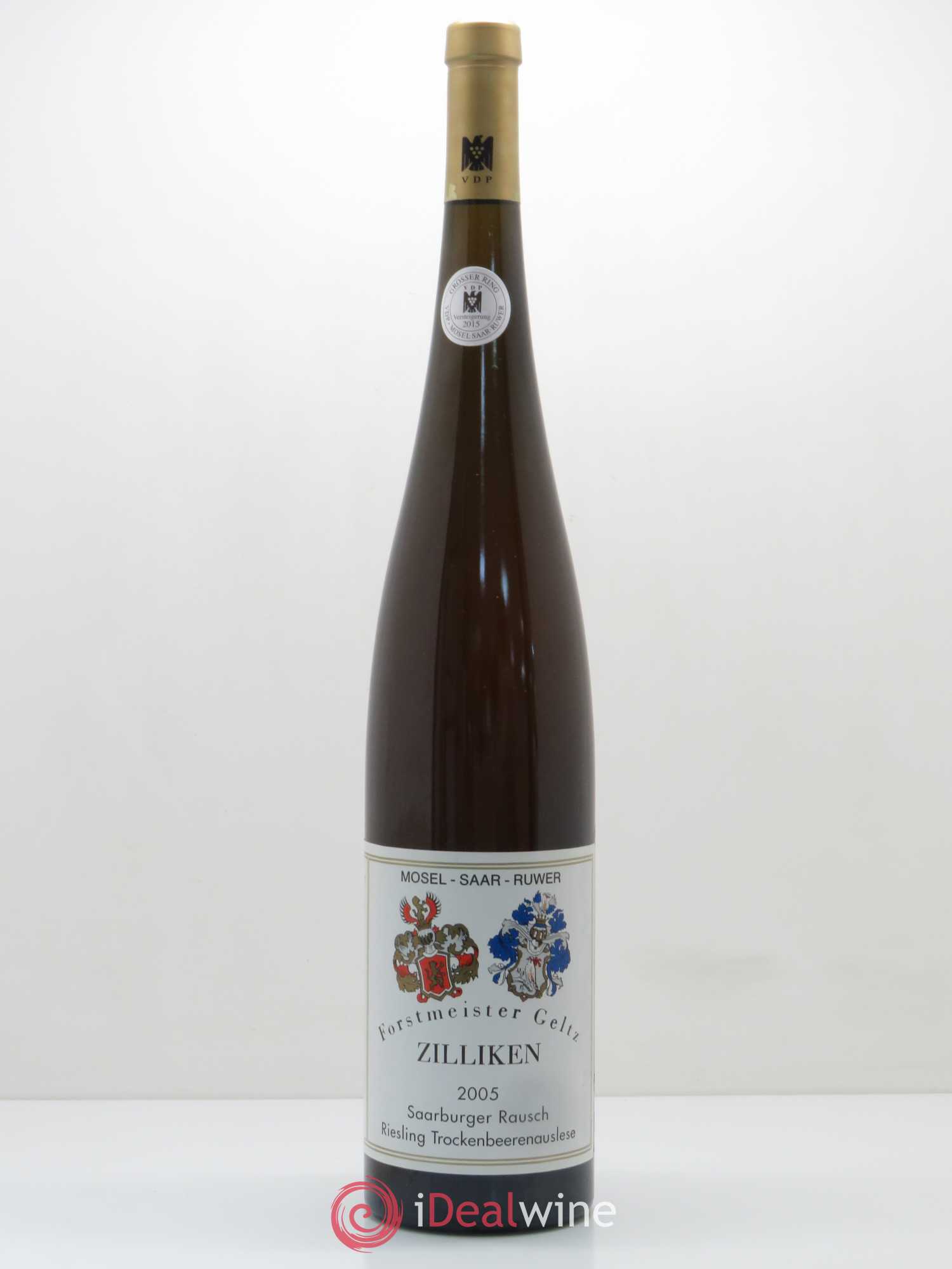 Riesling Saarburger Rausch Trockenbeerenauslese LGK Versteigerung AP0106 Formeister Geltz Zilliken 2005 - Posten von 1 Magnum - 0