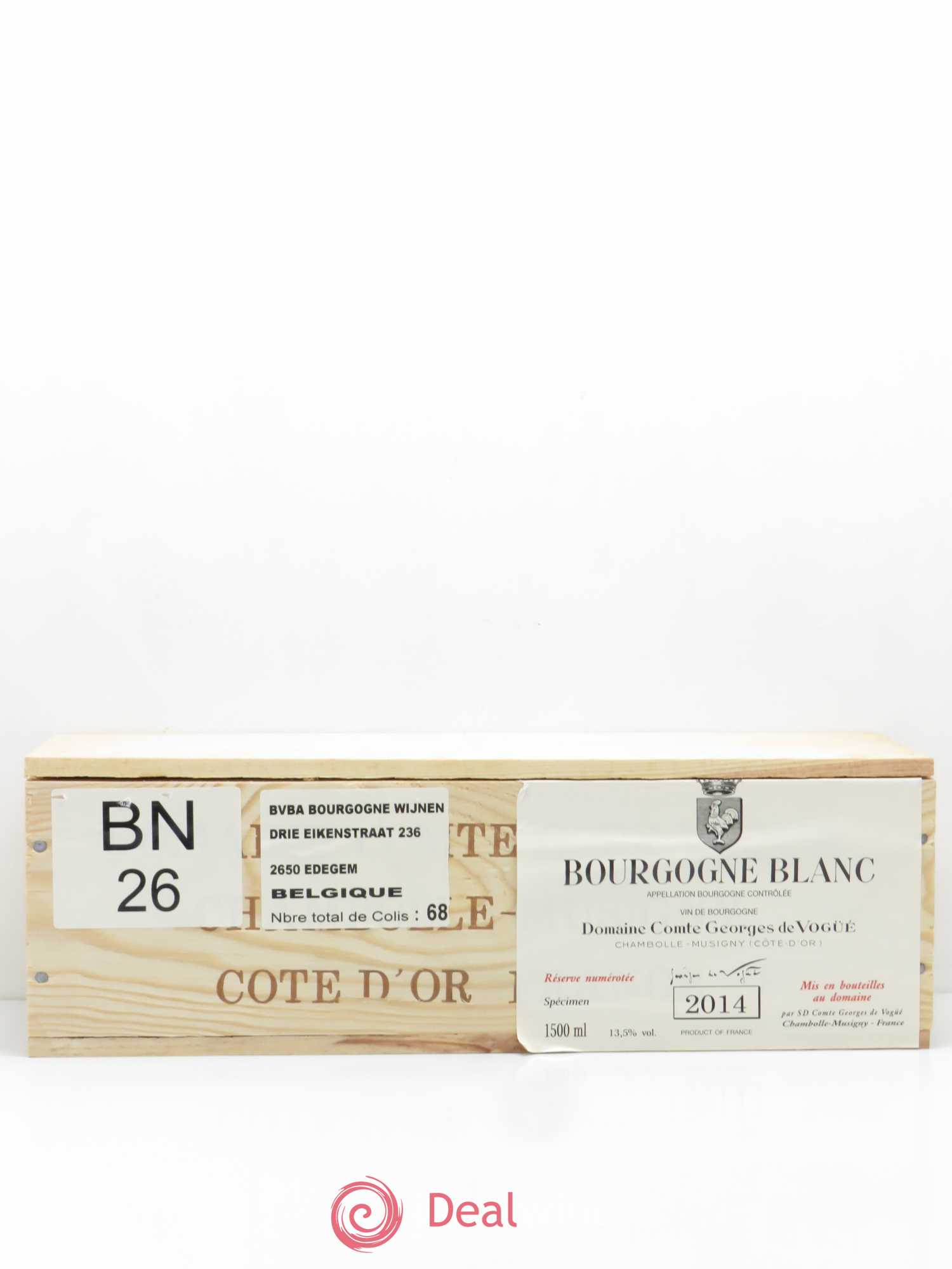 Bourgogne Comte de Vogüe 2014 - Posten von 1 Magnum - 3