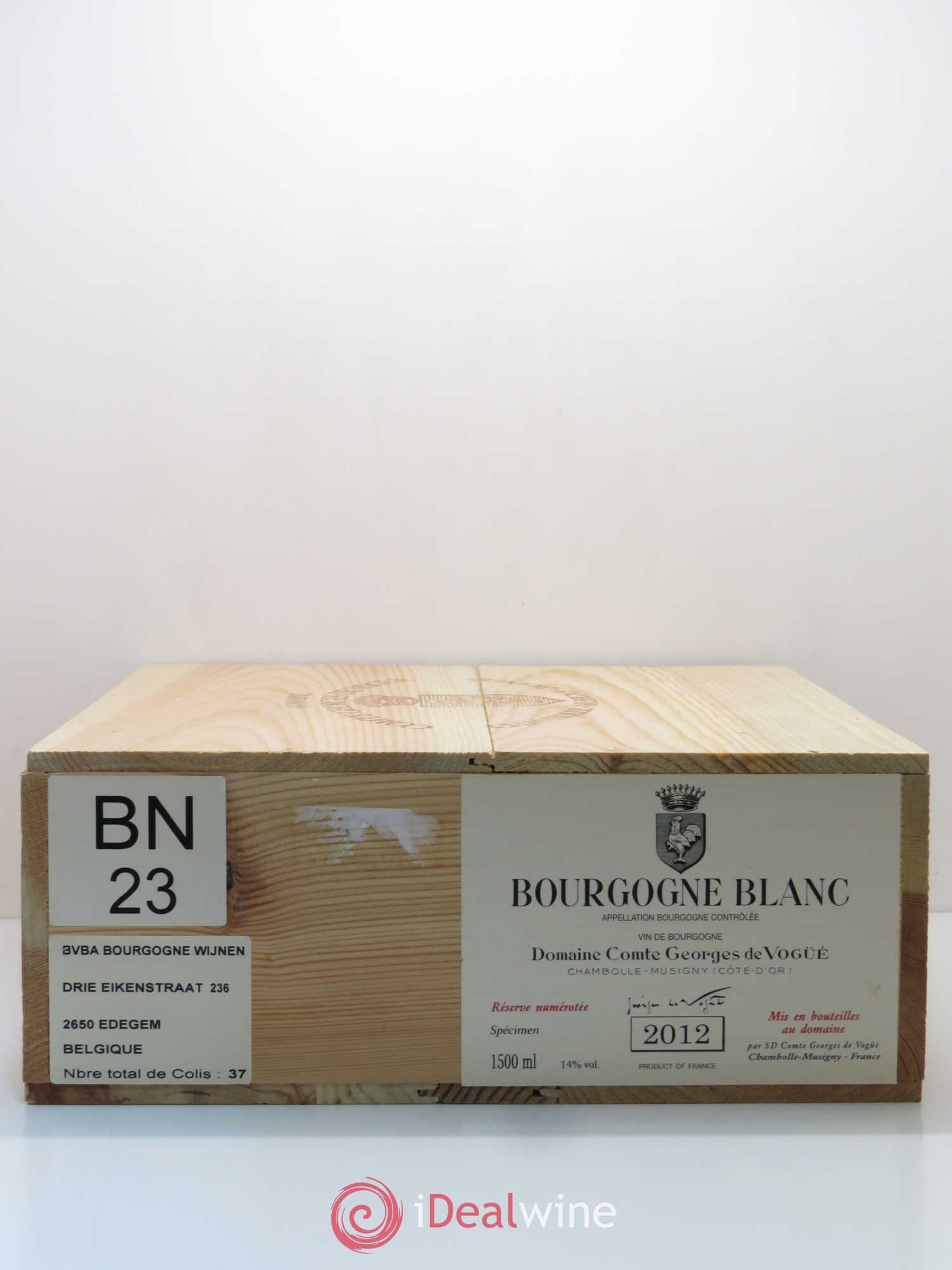 Bourgogne Comte de Vogüe 2012 - Posten von 3 Magnum - 3