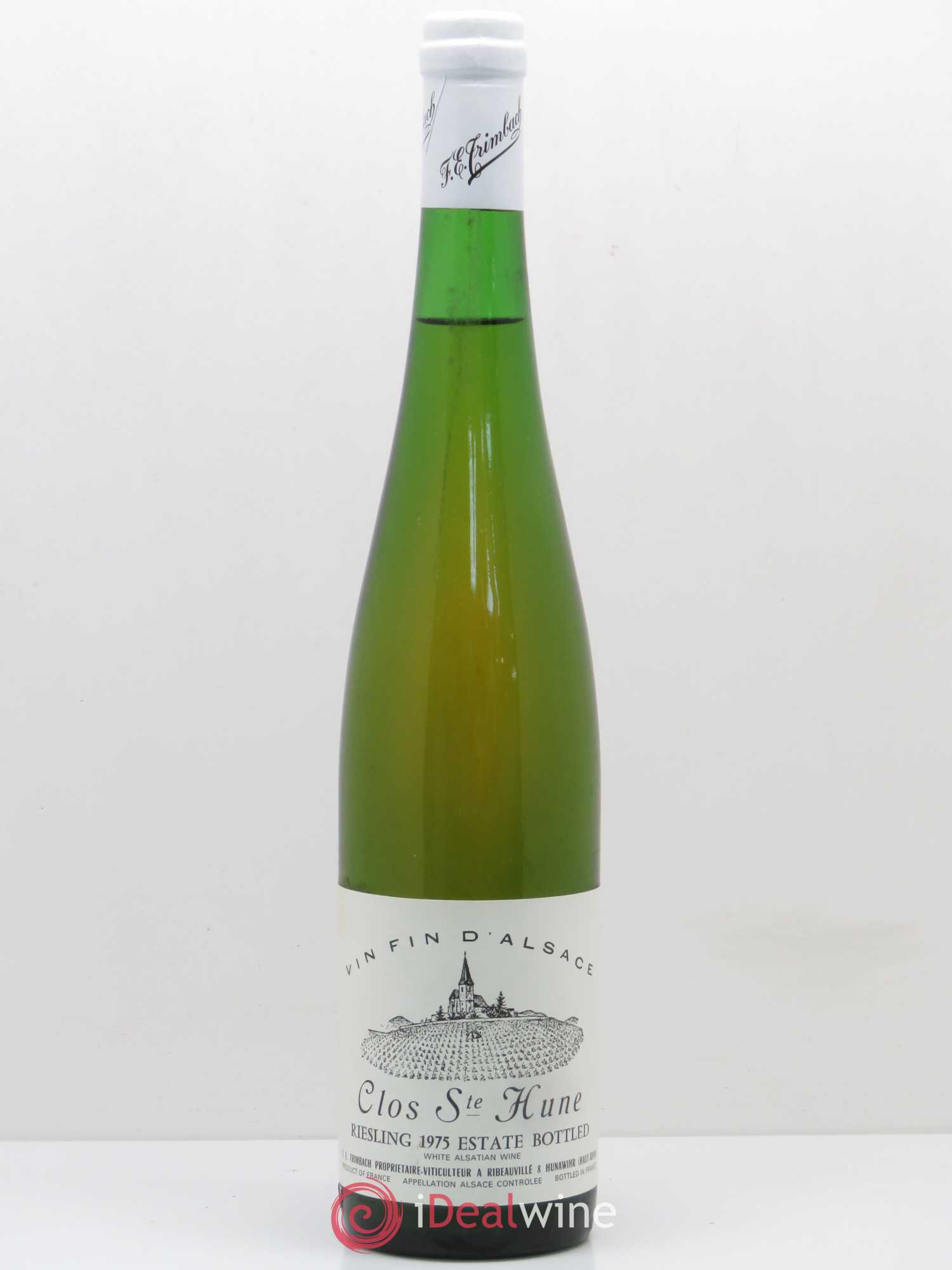 Alsace Riesling Clos Sainte-Hune Trimbach (Domaine) 1975 - Lot de 1 bouteille - 0