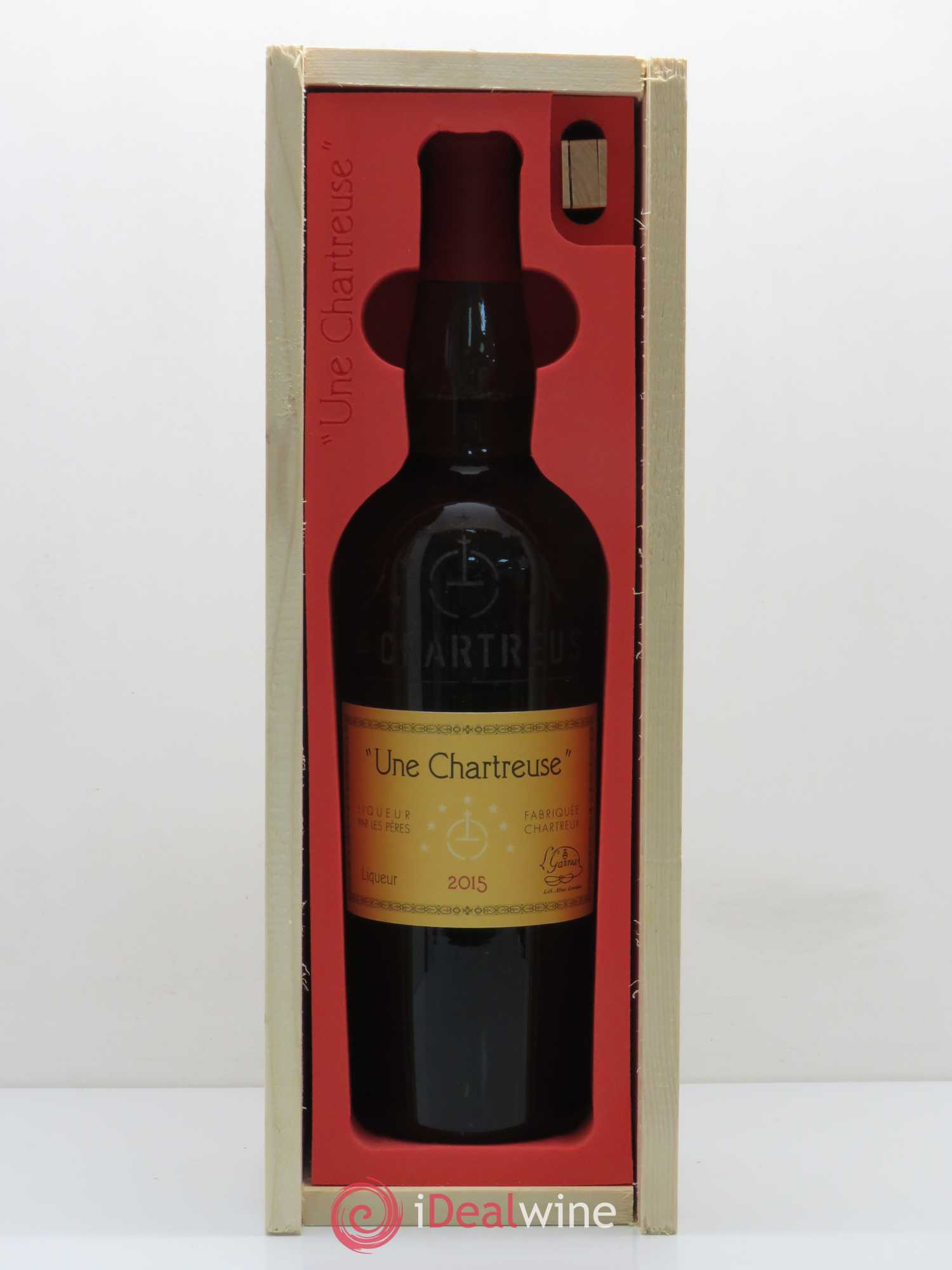 Chartreuse Pères Chartreux jaune Voiron 2015 - Lot de 1 bouteille - 3