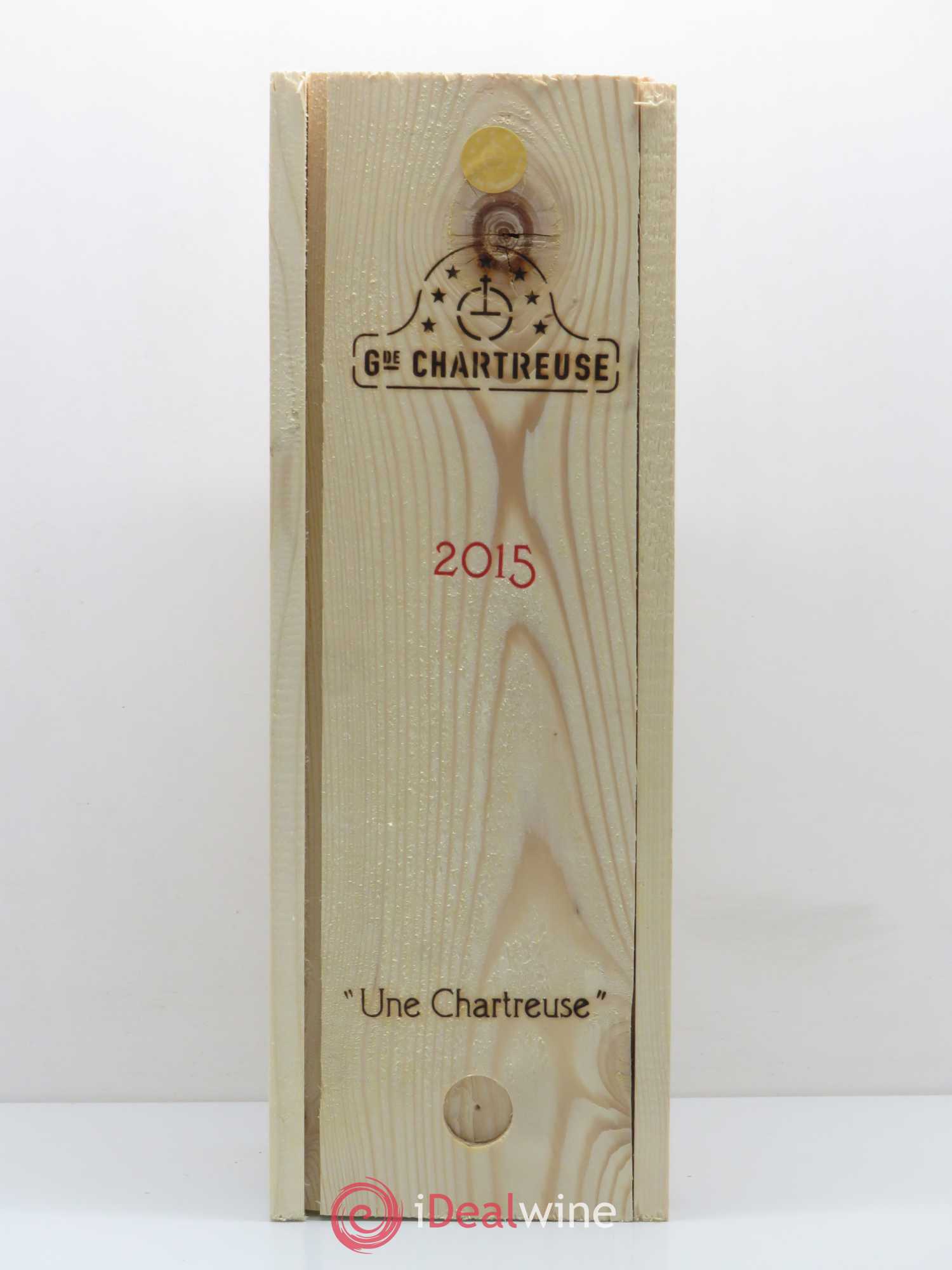 Chartreuse Pères Chartreux jaune Voiron 2015 - Lot de 1 bouteille - 4