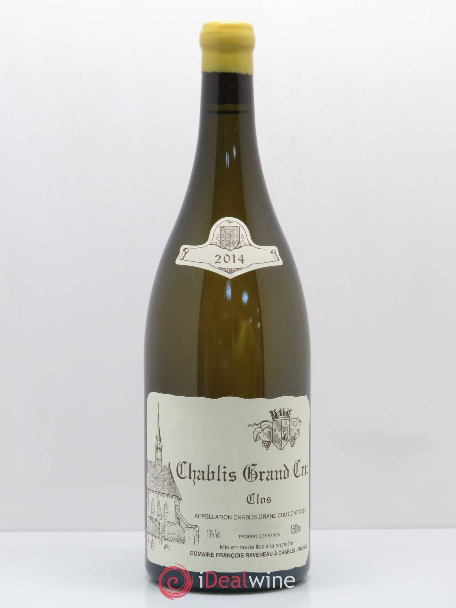 Chablis Grand Cru Clos Raveneau (Domaine) 2014 - Lot de 1 magnum - 0