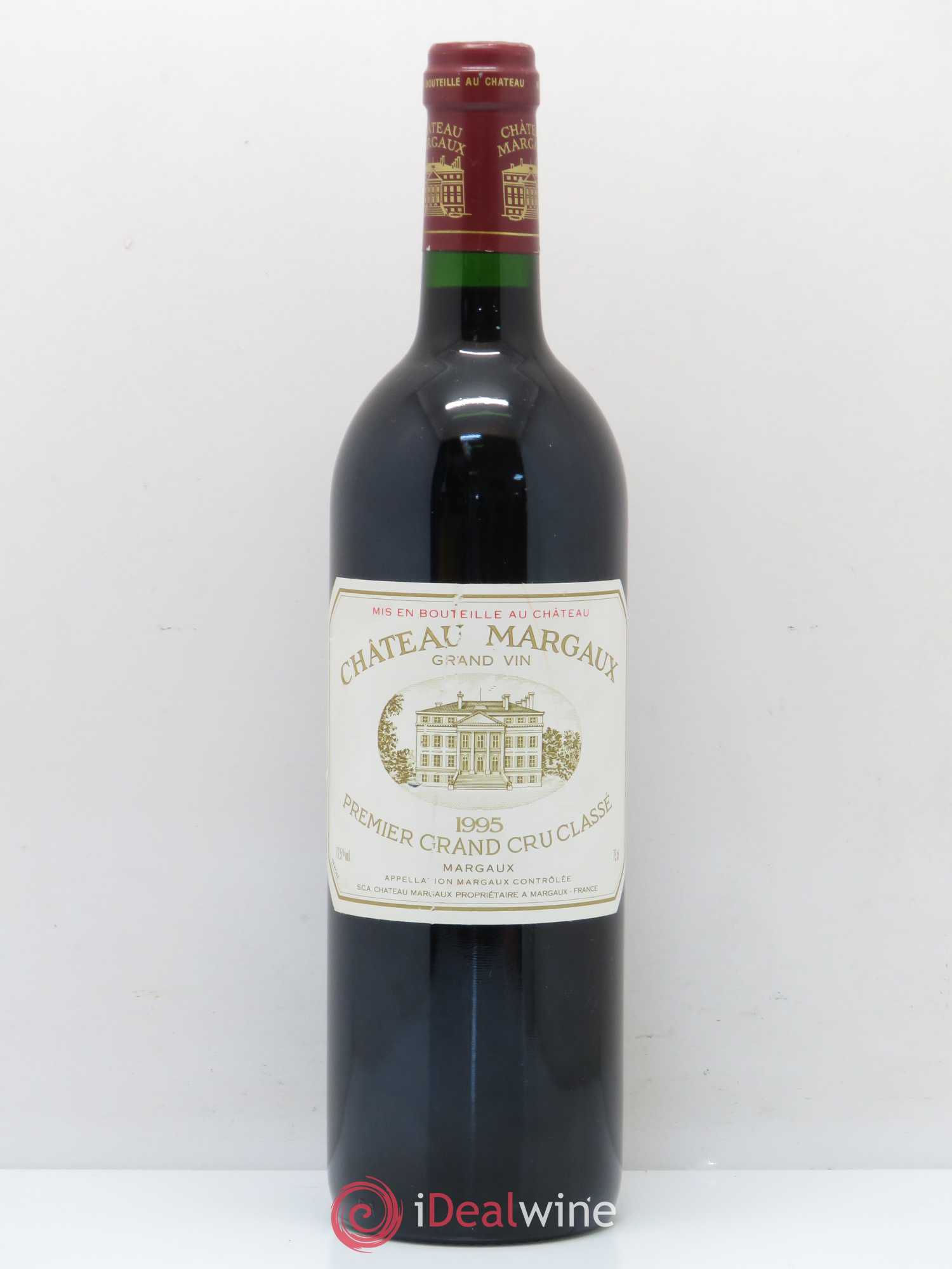 Château Margaux 1er Grand Cru Classé 1995 - Lot de 1 bouteille - 0