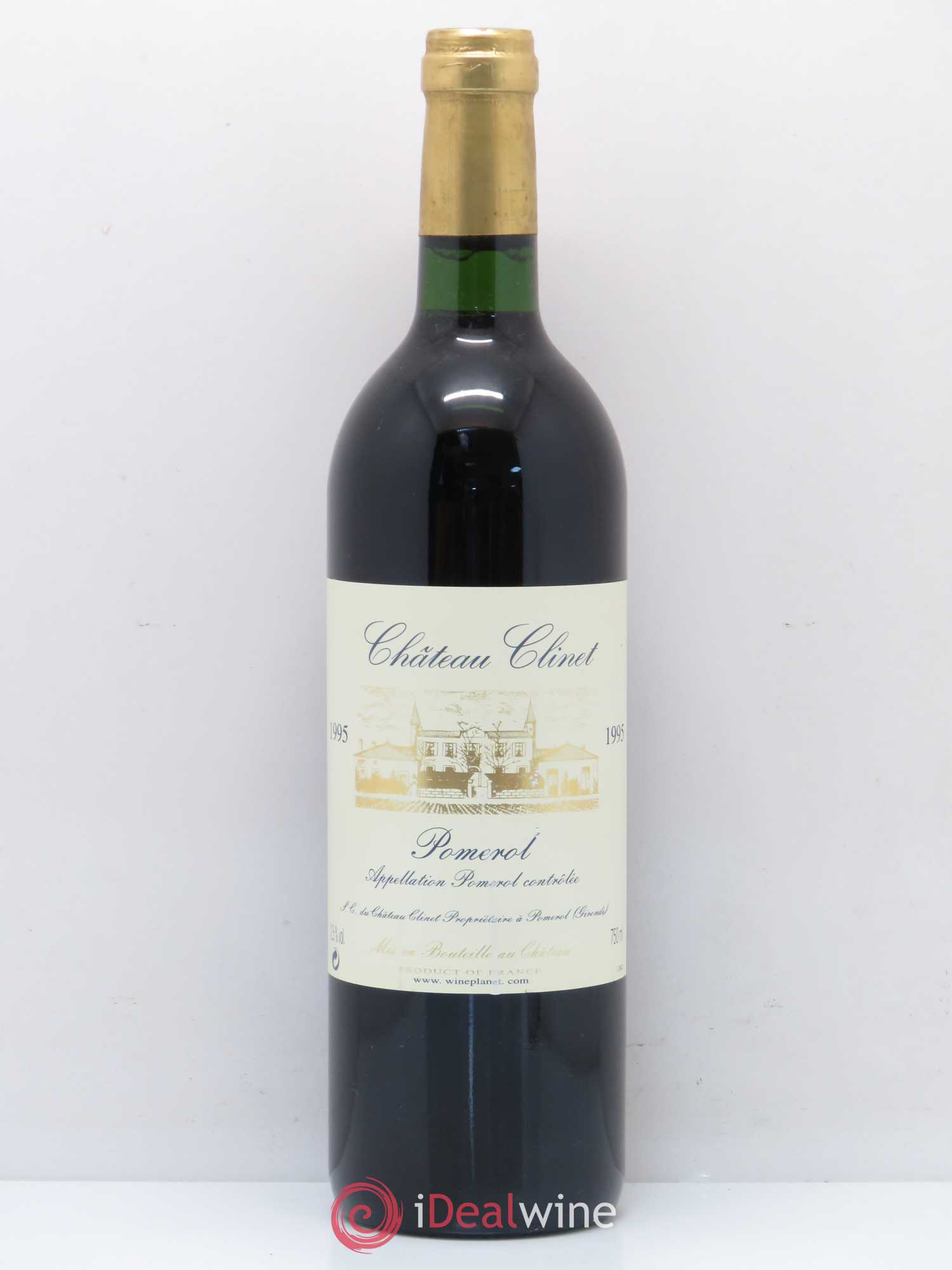 Château Clinet 1995 - Lot de 1 bouteille - 0