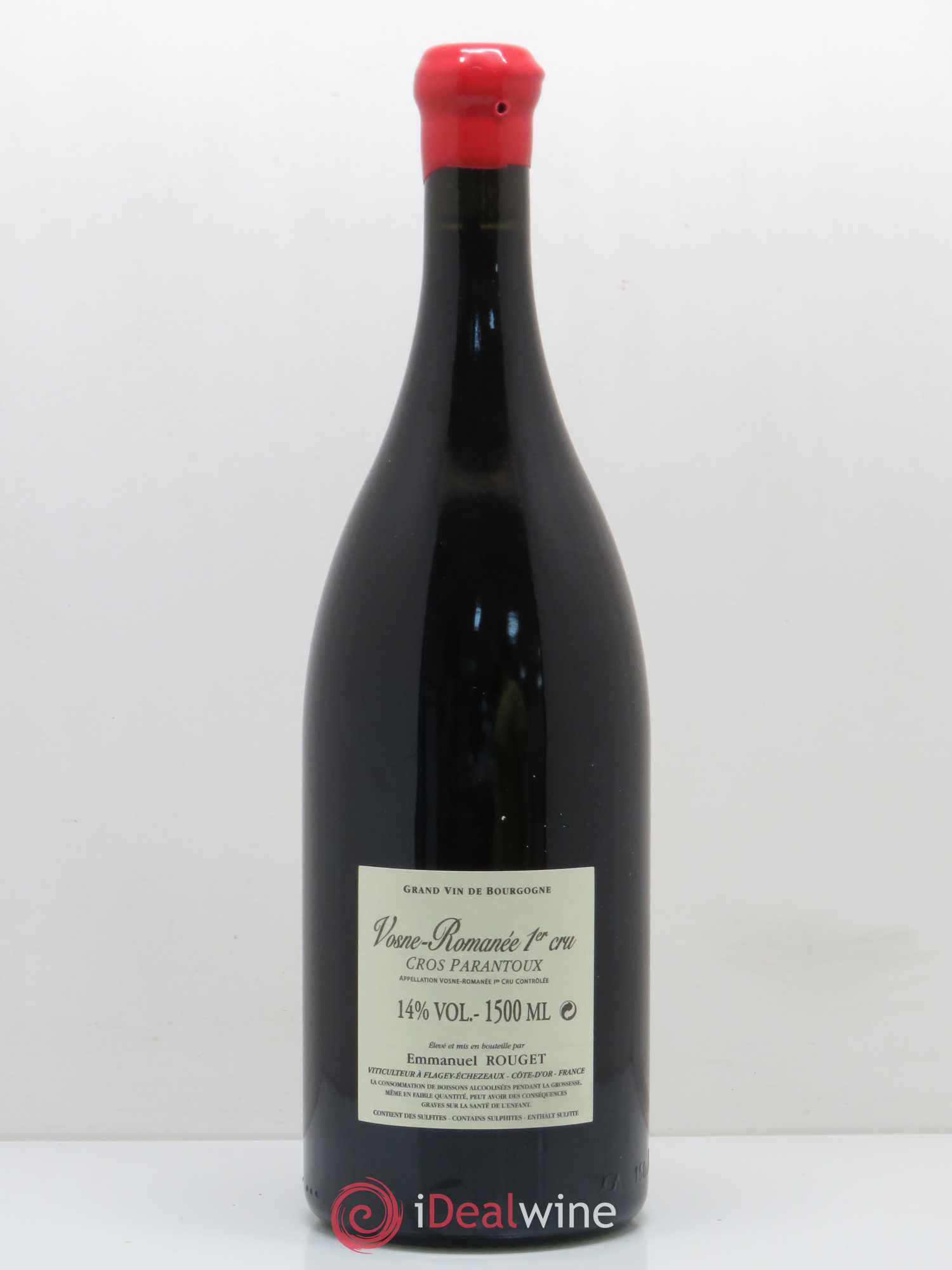 Vosne-Romanée 1er Cru Cros Parantoux Emmanuel Rouget 2016 - Lot de 1 magnum - 1
