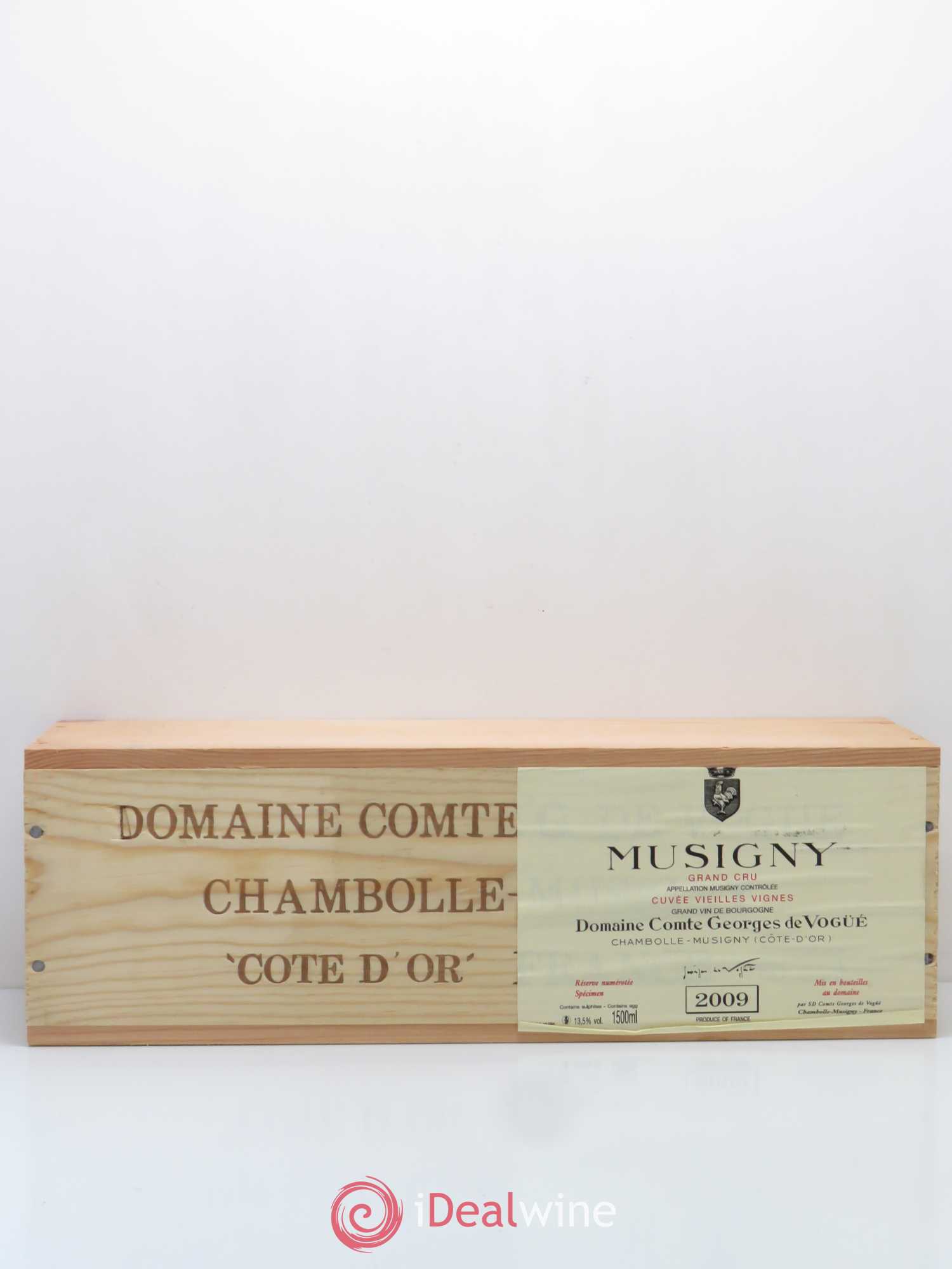 Musigny Grand Cru Cuvée Vieilles Vignes Comte Georges de Vogüé Vieilles vignes 2009 - Posten von 1 Magnum - 2