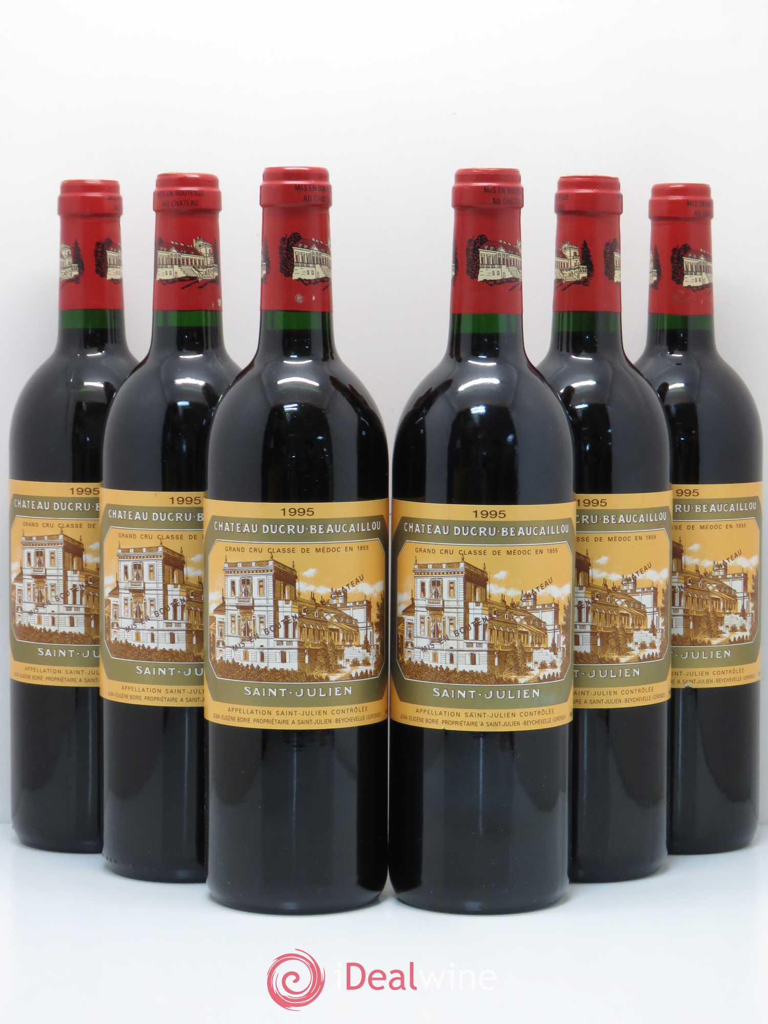 Château Ducru Beaucaillou 2ème Grand Cru Classé 1995 - Lot de 6 bouteilles - 0