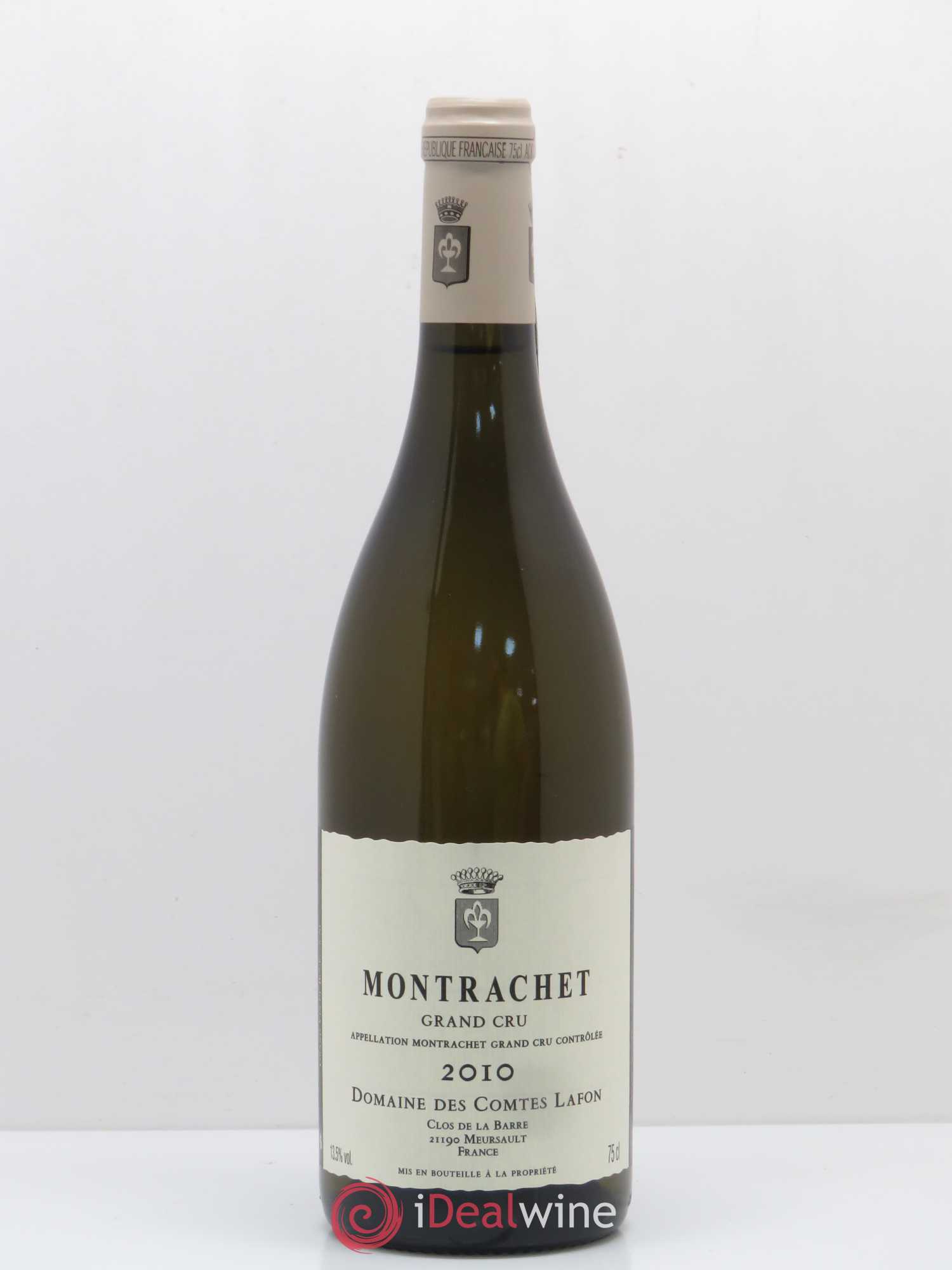 Montrachet Grand Cru Comtes Lafon (Domaine des) 2010 - Lot de 1 bouteille - 0