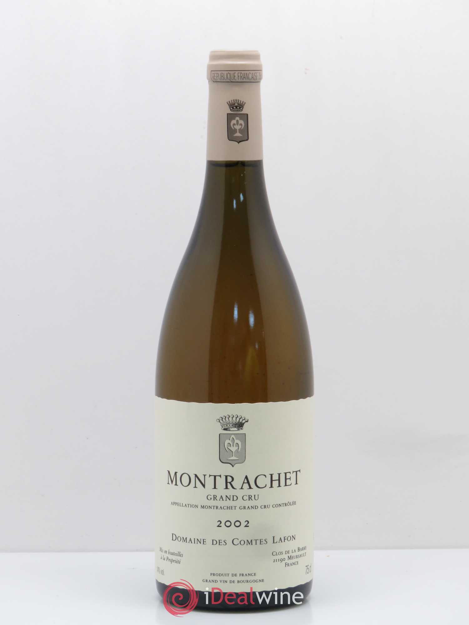 Montrachet Grand Cru Comtes Lafon (Domaine des) 2002 - Lot de 1 bouteille - 0