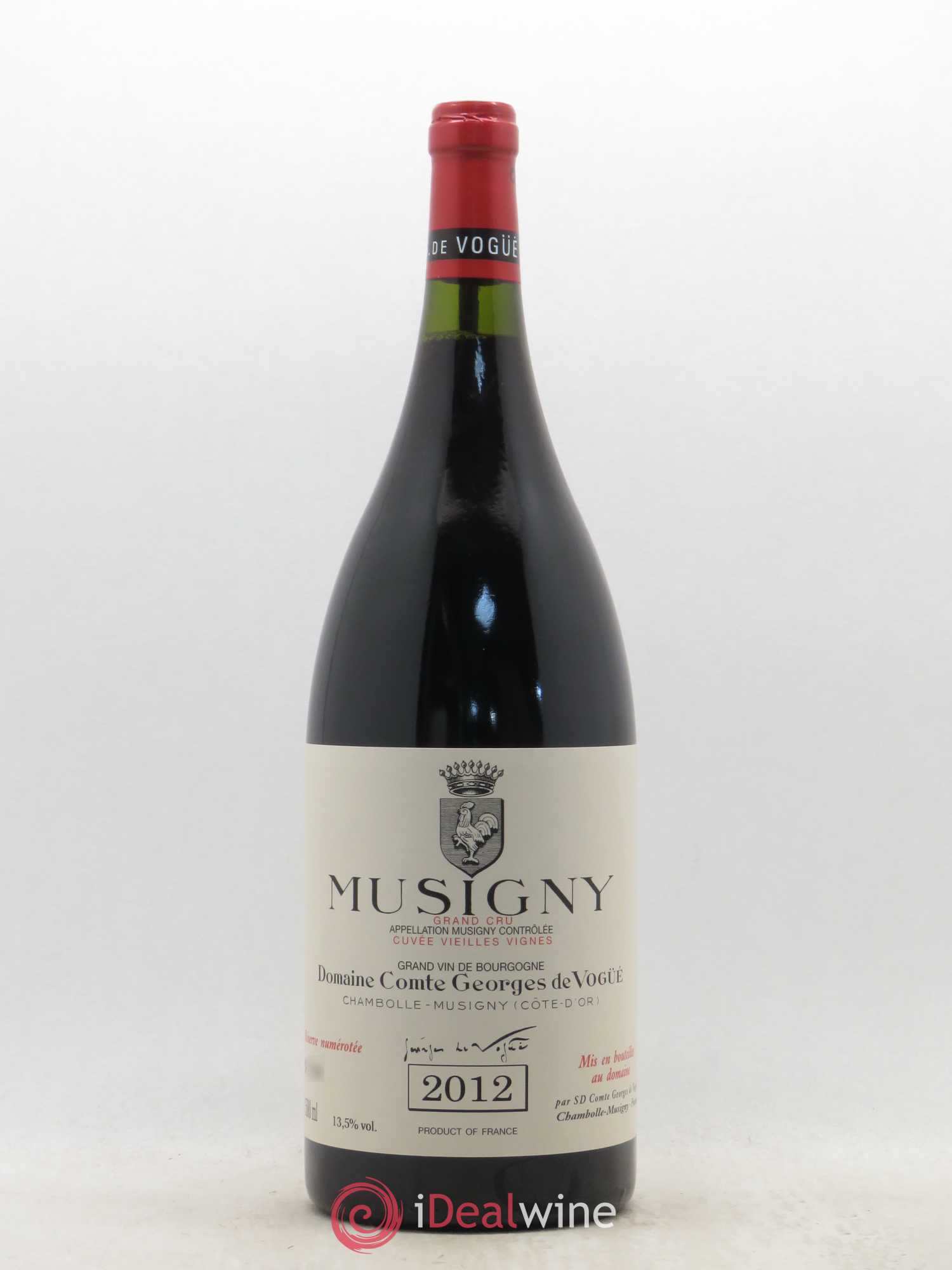 Musigny Grand Cru Cuvée Vieilles Vignes Comte Georges de Vogüé 2012 - Lot de 1 magnum - 0