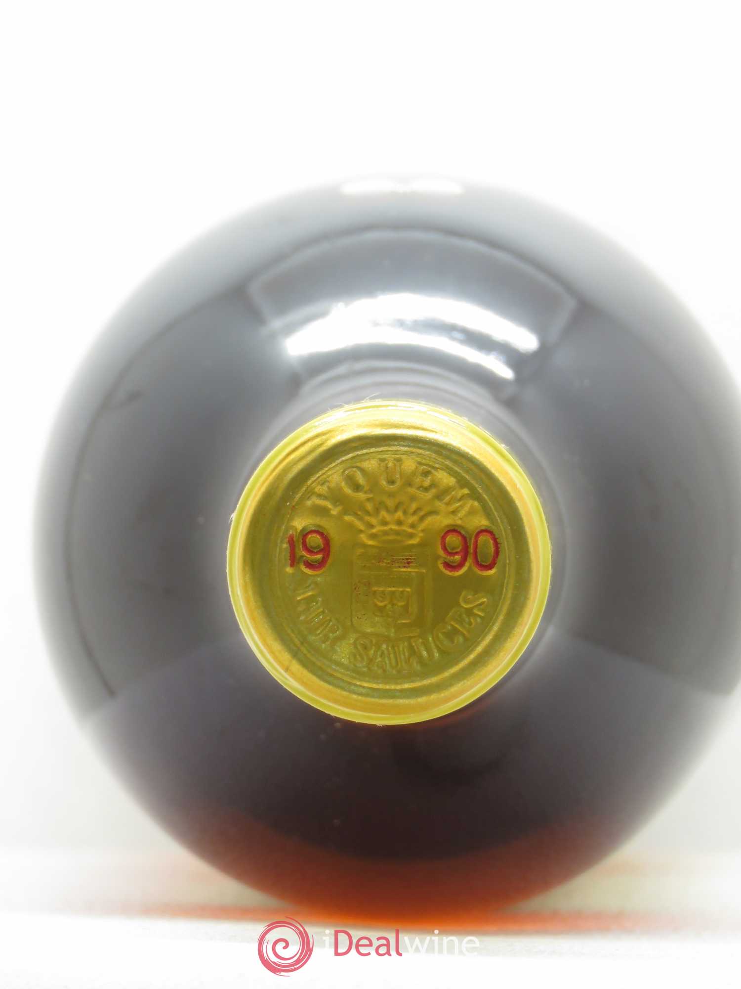 Château d' Yquem 1er Cru Classé Supérieur 1990 - Lotto di 2 bottiglie - 1