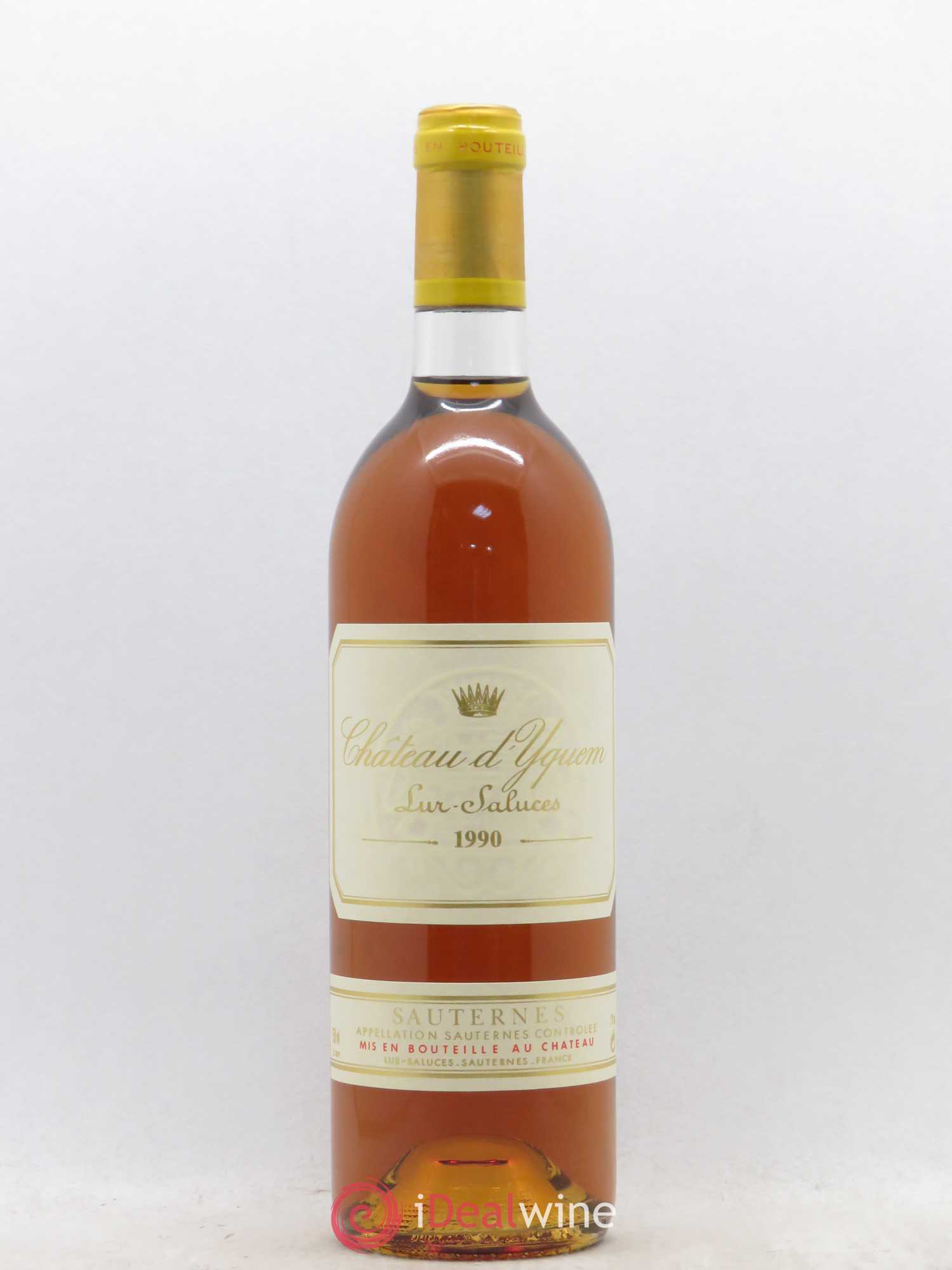 Château d' Yquem 1er Cru Classé Supérieur 1990 - Lotto di 1 bottiglia - 0
