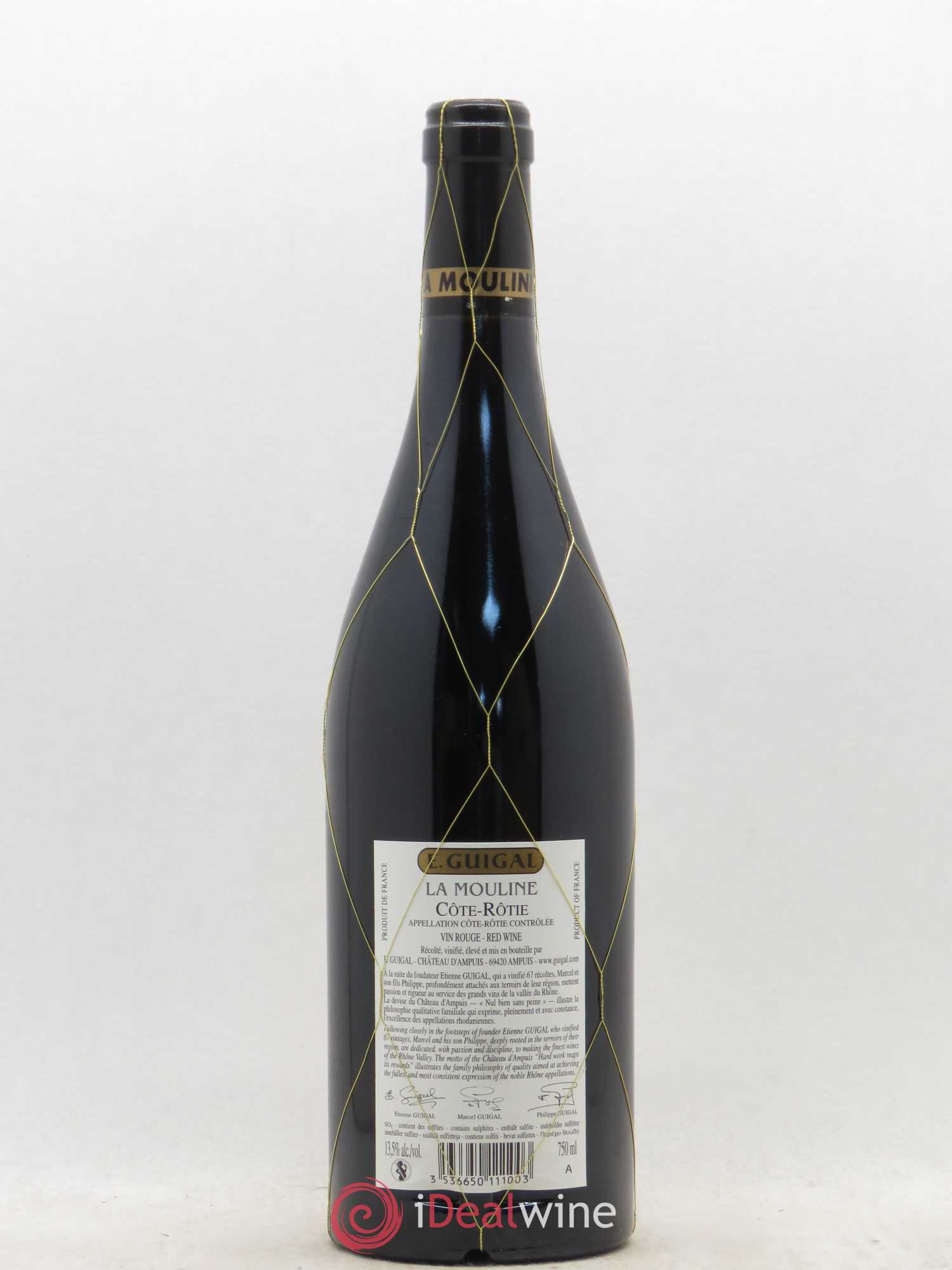 Côte-Rôtie La Mouline Guigal 2010 - Lot de 1 bouteille - 1