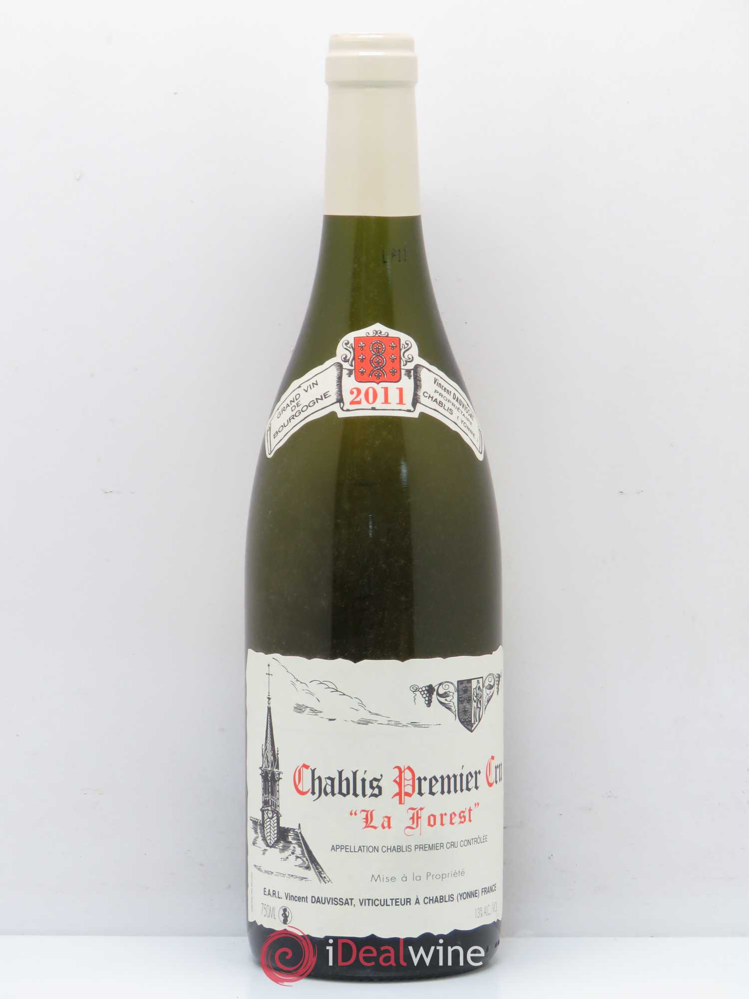 Chablis 1er Cru La Forest Vincent Dauvissat (Domaine) 2011 - Lot de 1 bouteille - 0