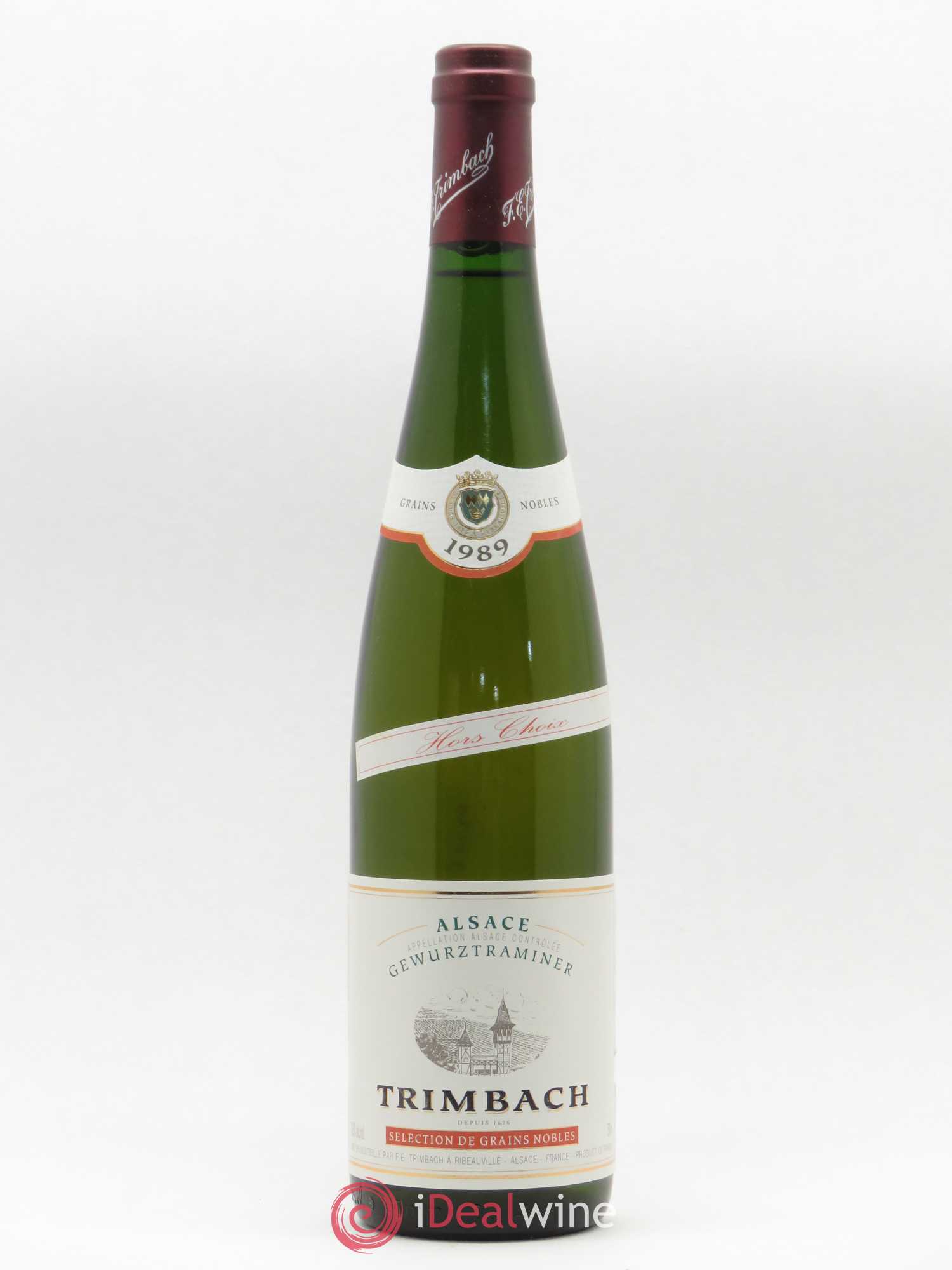Alsace Gewurztraminer Sélection de Grains Nobles Trimbach (Domaine) Hors Choix 1989 - Lotto di 1 bottiglia - 0