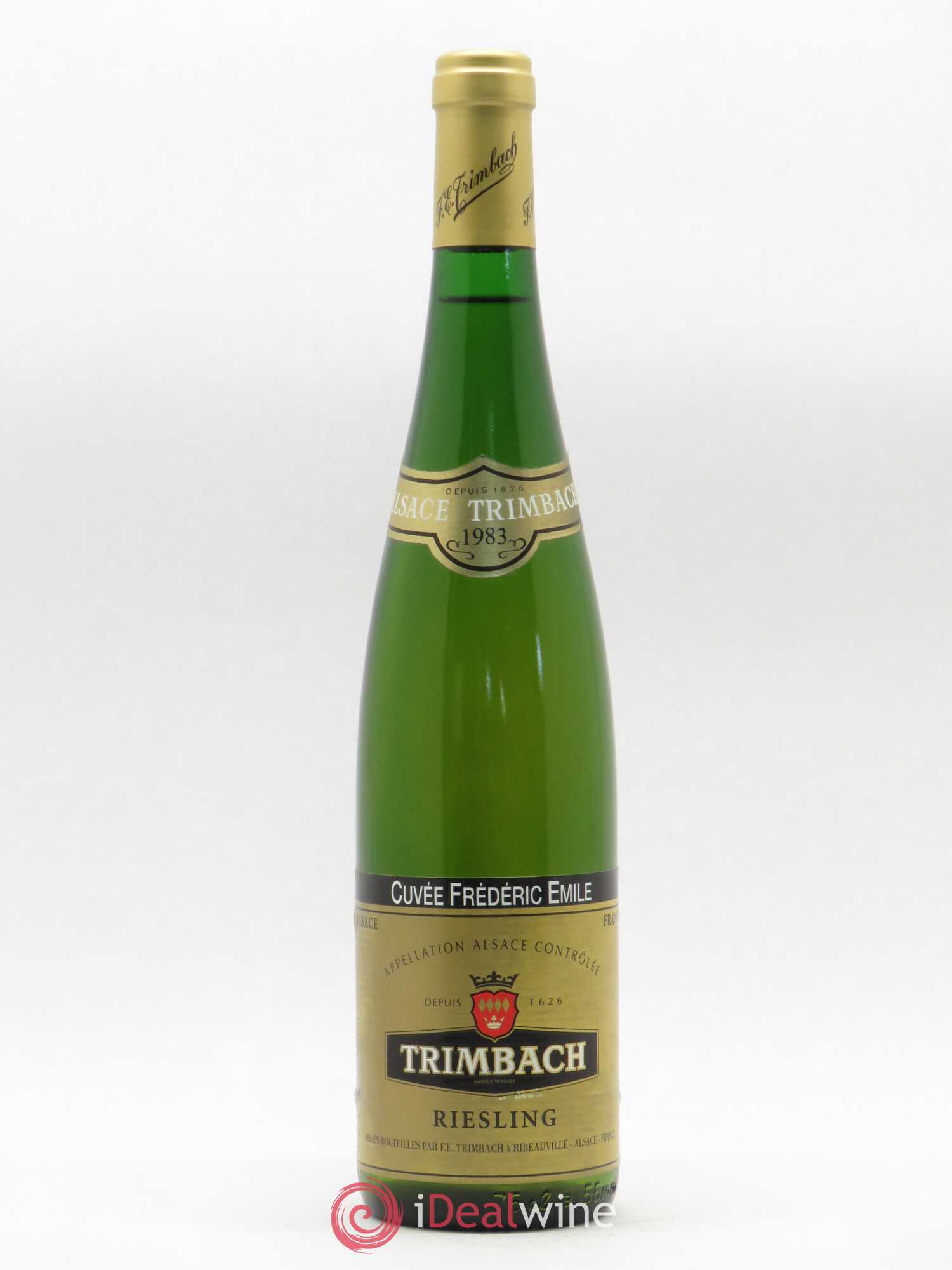 Alsace Riesling Cuvée Frédéric Emile Trimbach (Domaine) 1983 - Lot de 1 bouteille - 0